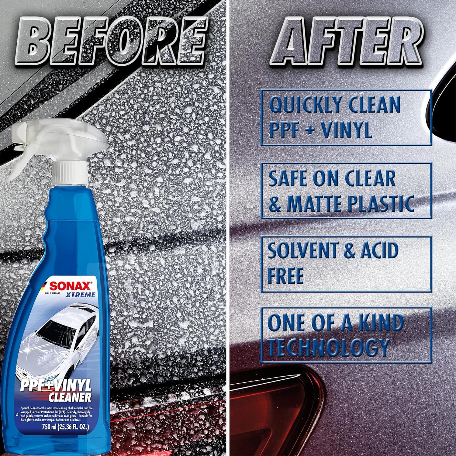 Limpiador PPF SONAX 500 mL para Vinilo y Pintura