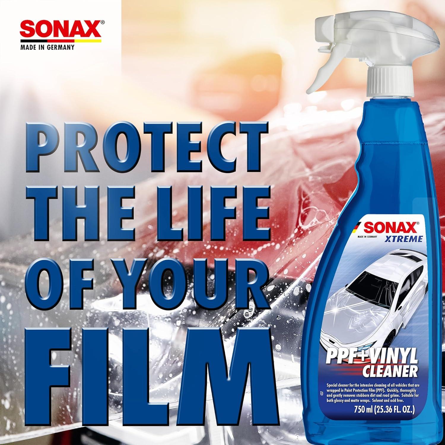 Limpiador PPF SONAX 500 mL para Vinilo y Pintura