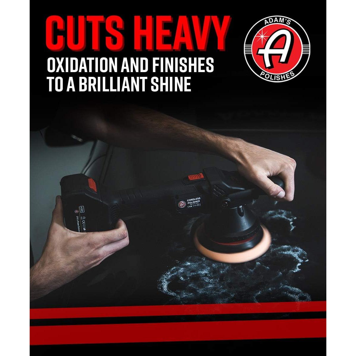 Pulidor de un paso Adam 340g - Seguro para pintura y laca