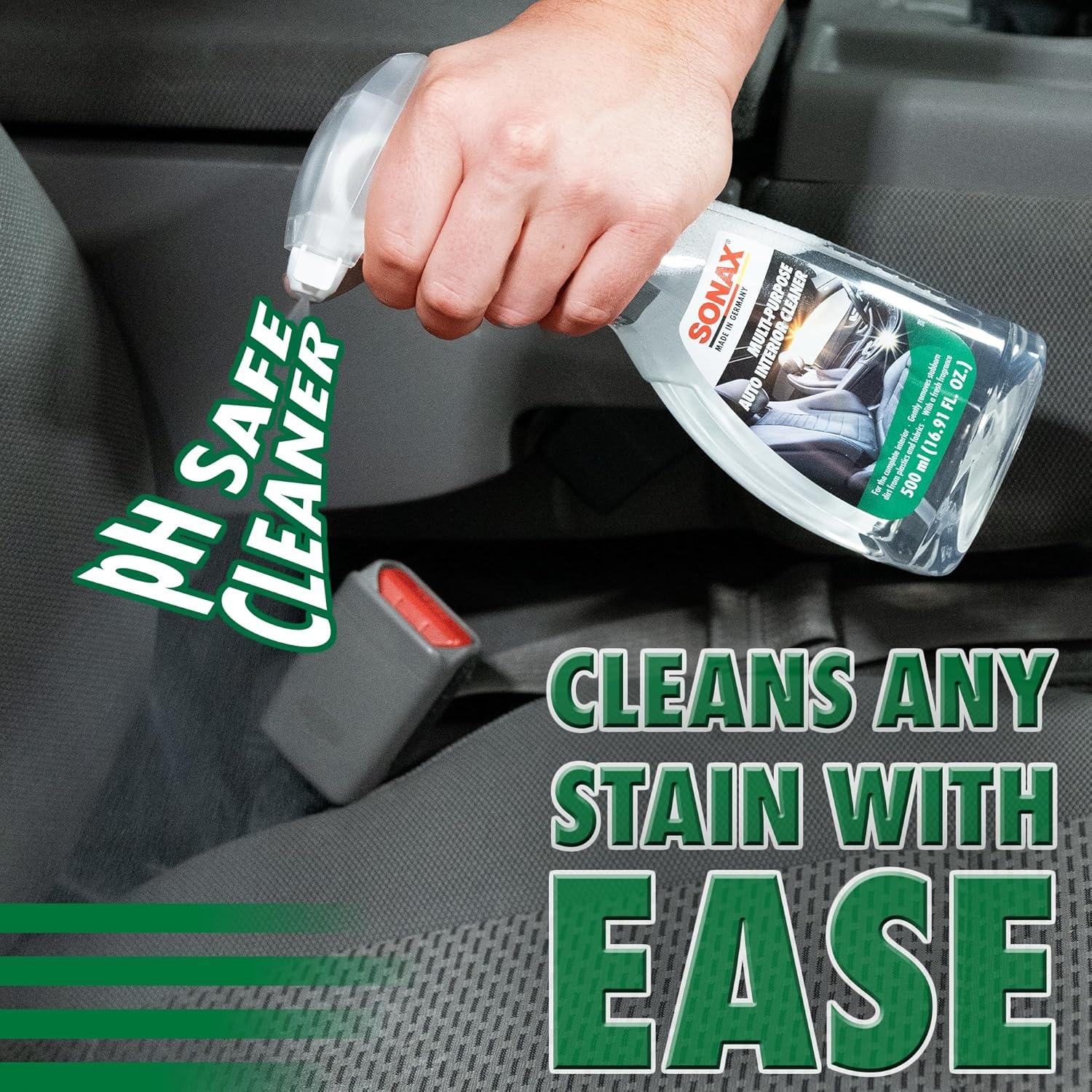 Kit de Limpieza Interior de Auto SONAX 5 Piezas 2.09 kg