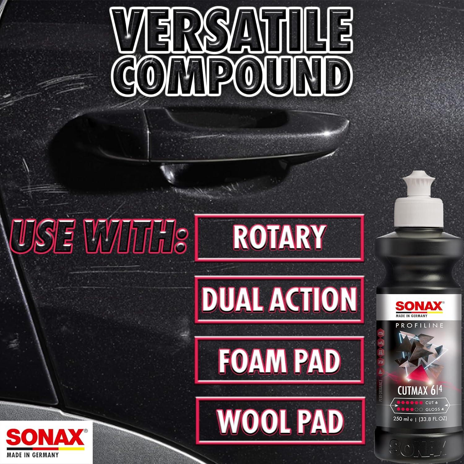 SONAX CutMax 250ml | Pulidor de Pintura Alta Abrasividad