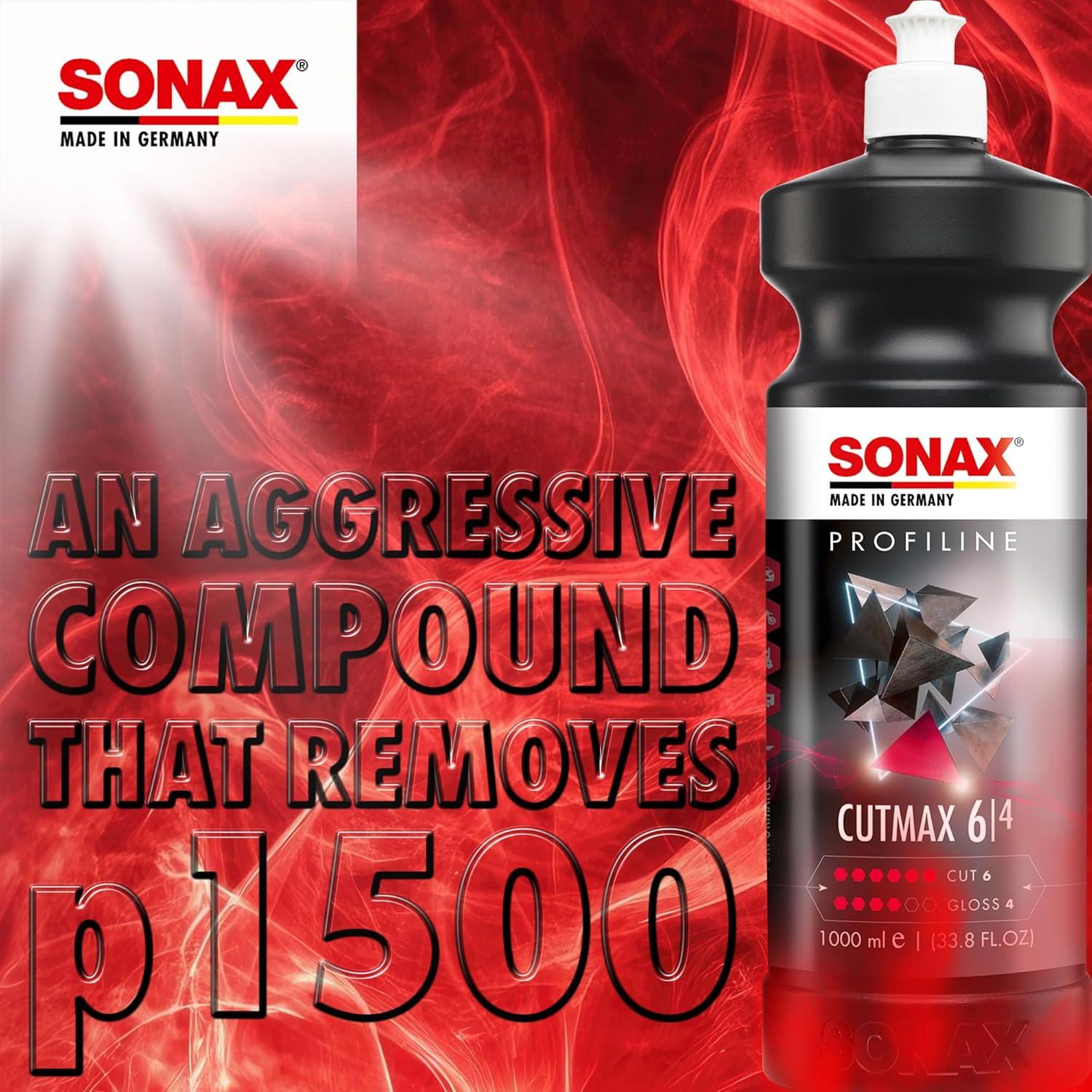 SONAX CutMax 250ml | Pulidor de Pintura Alta Abrasividad
