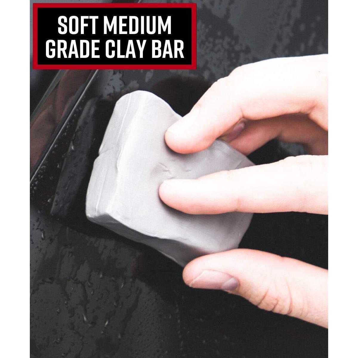 Kit de Detalle de Barro Adam's Polishes 200g - Grado Medio