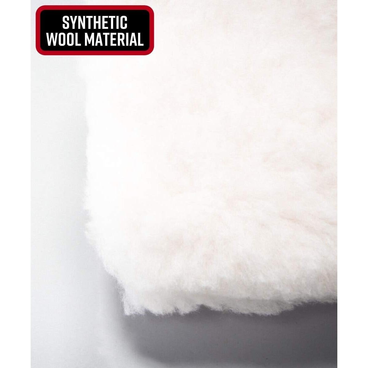 Pad de Lavado de Lana Sintética Adam's 10" - Sin Rayones