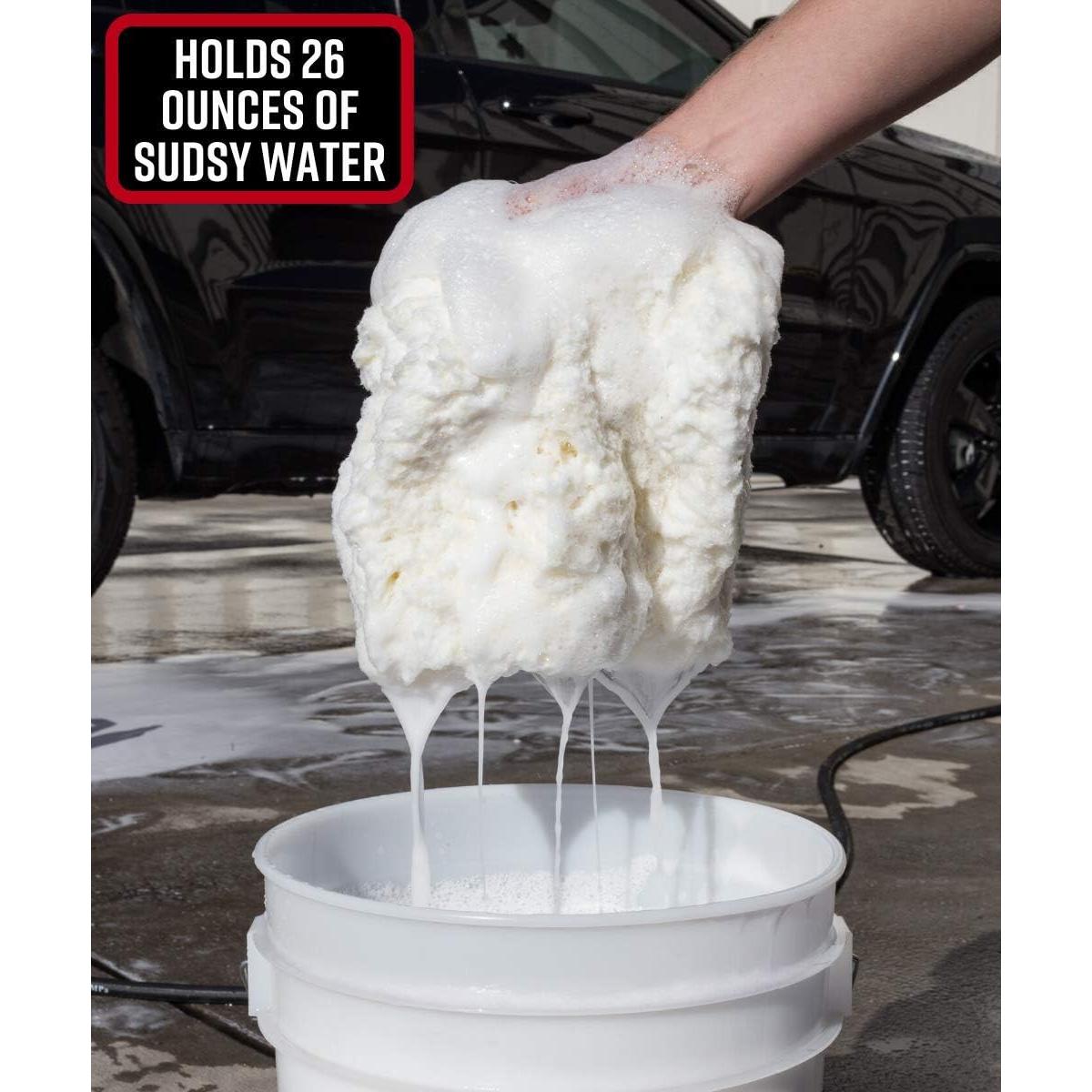 Pad de Lavado de Lana Sintética Adam's 10" - Sin Rayones