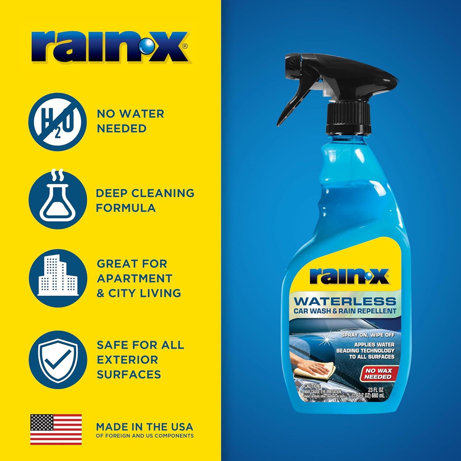 Lavado de Auto Sin Agua Rain-X 620143 680 ml Ecológico