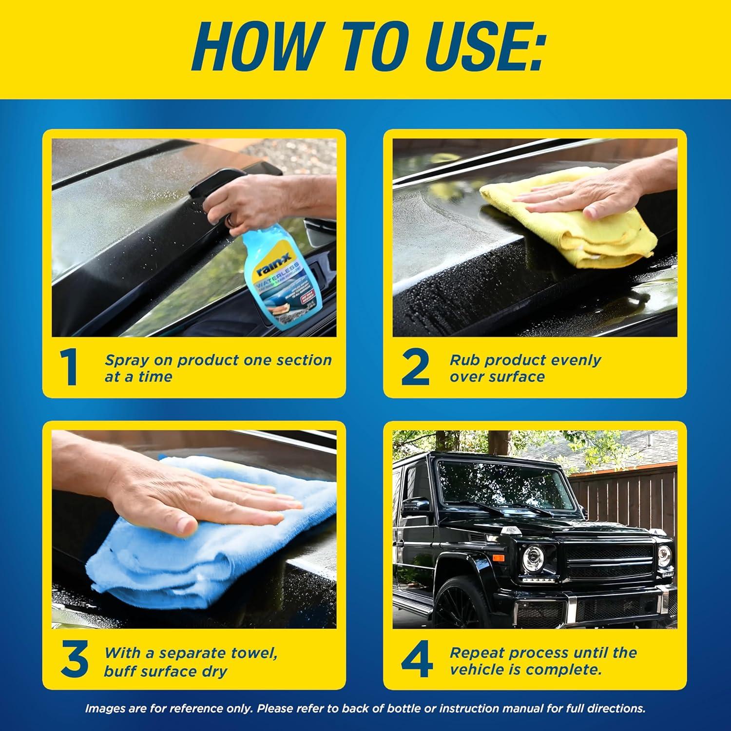 Lavado de Auto Sin Agua Rain-X 620143 680 ml Ecológico