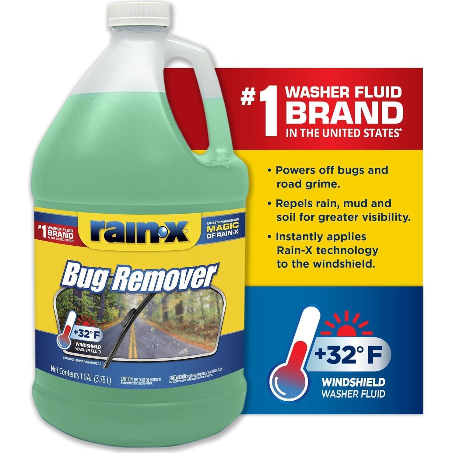 Removedor de Insectos Rain-X 2 Pack - Limpieza Sin Rayas