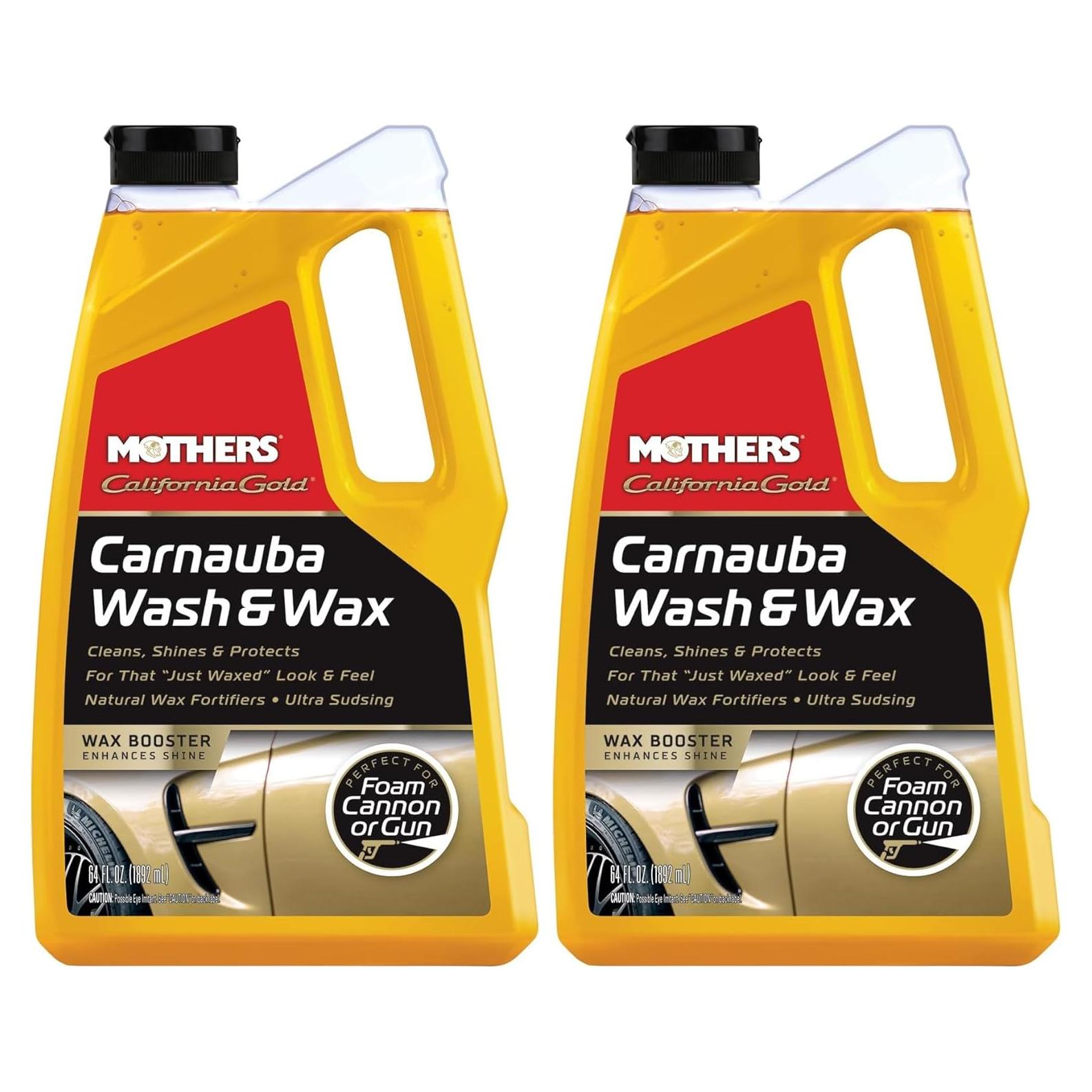 Lavado y Cera de Carnauba Mothers 05674 - 4.15 kg (Paquete de 2)