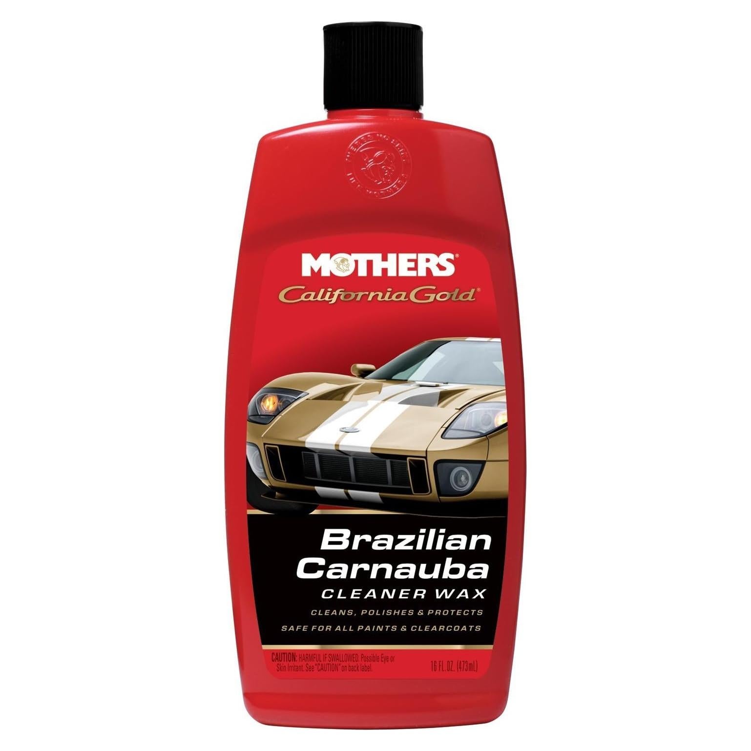 Cera Limpiadora Carnauba California Gold 473ml - Brillo y Protección