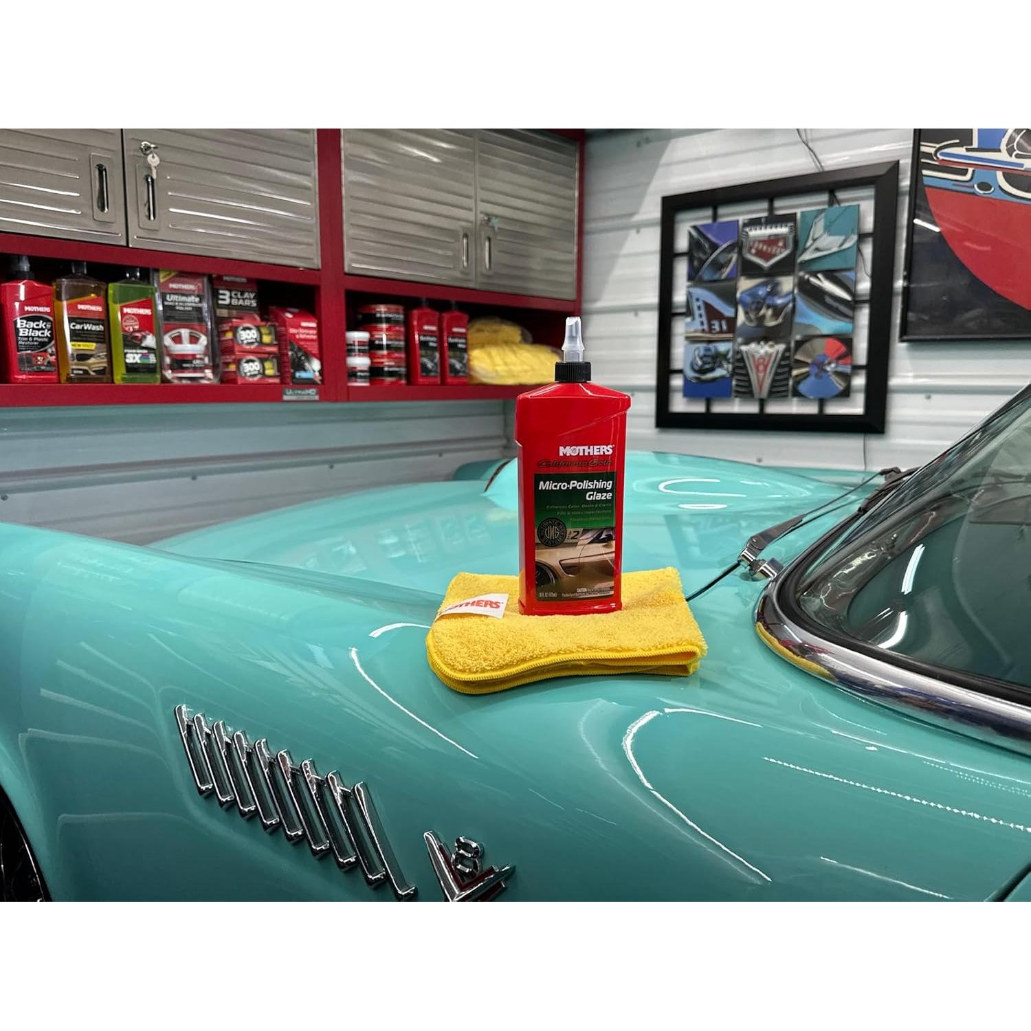 Glaseado Micro-Lijador Mothers California Gold 453 g - Brillo y Profundidad