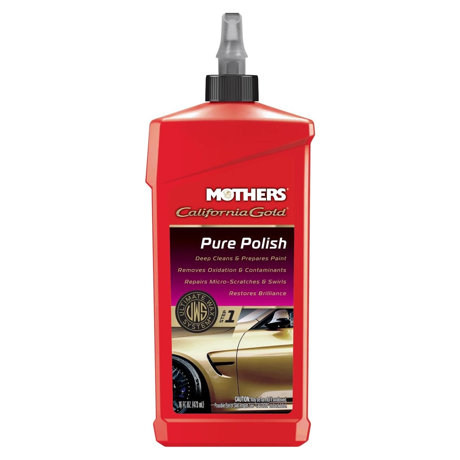Cera Pulidora Mothers 07100-6 Pure Polish 0.45 kg - Paquete de 6