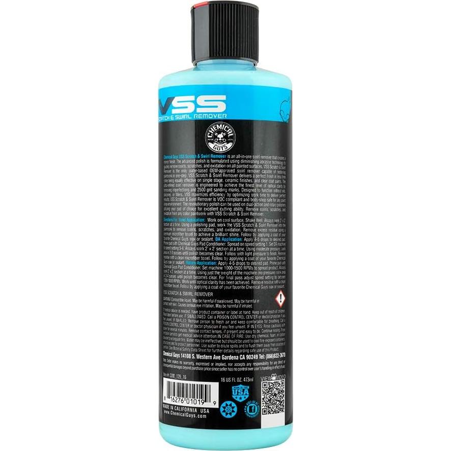 Kit HydroSlick Chemical Guys: Recubrimiento Cerámico 473ml + Removedor 473ml