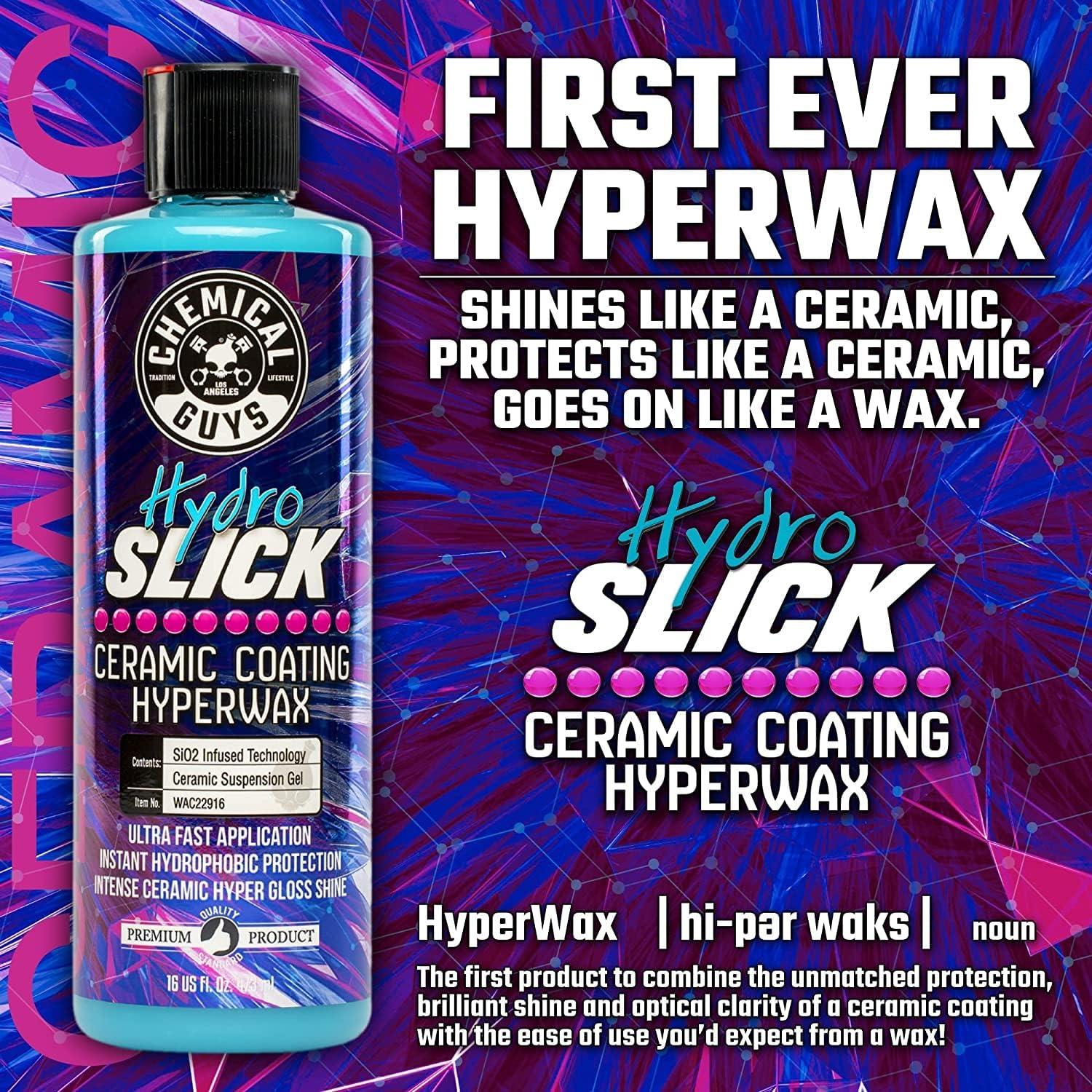 Recubrimiento Cerámico HyperWax Chemical Guys 3x Toallas Microfibra