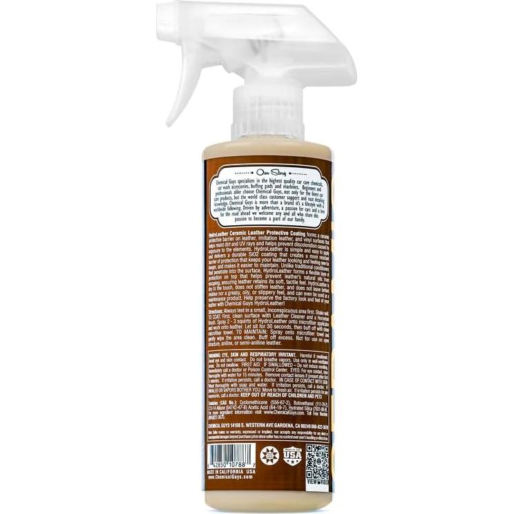 Recubrimiento Protector Cerámico HydroLeather 473 ml - Chemical Guys