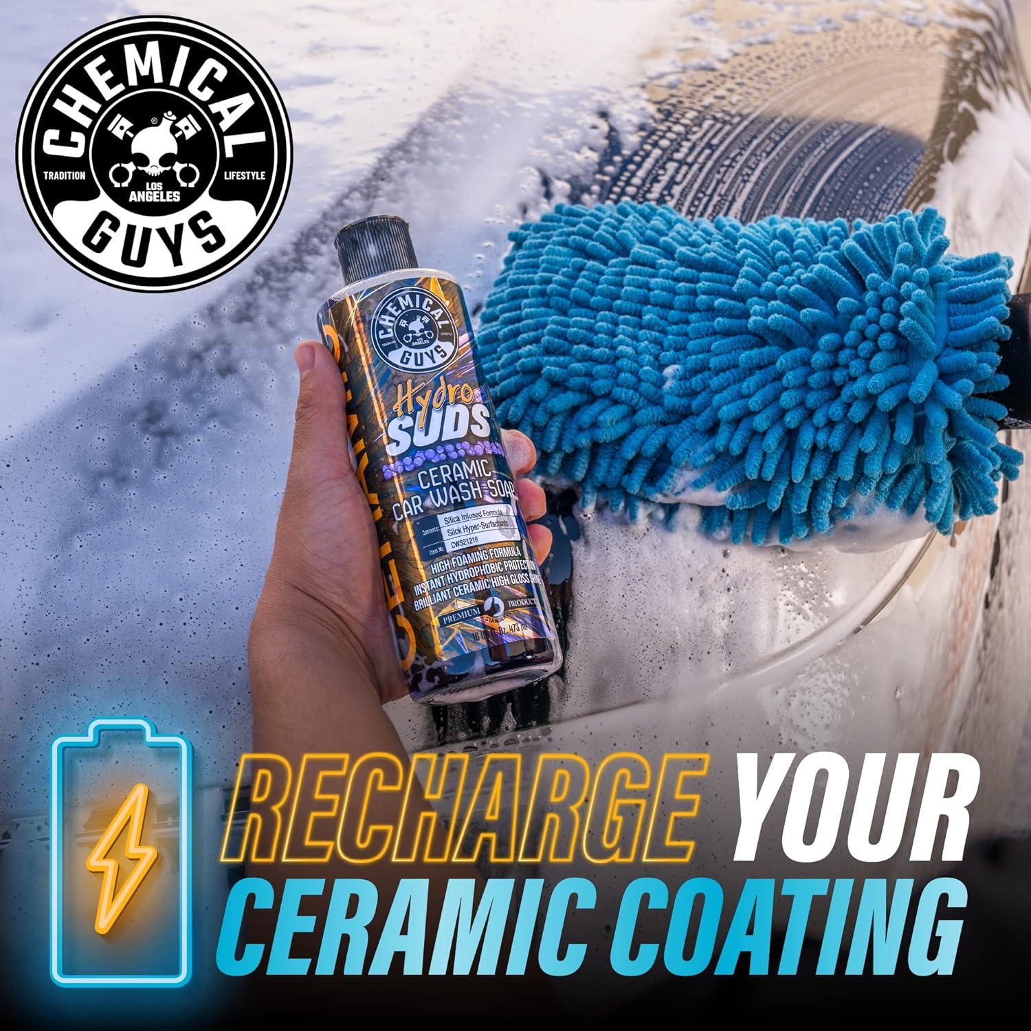 Jabón Cerámico para Lavado de Autos Chemical Guys HydroSuds y HydroView