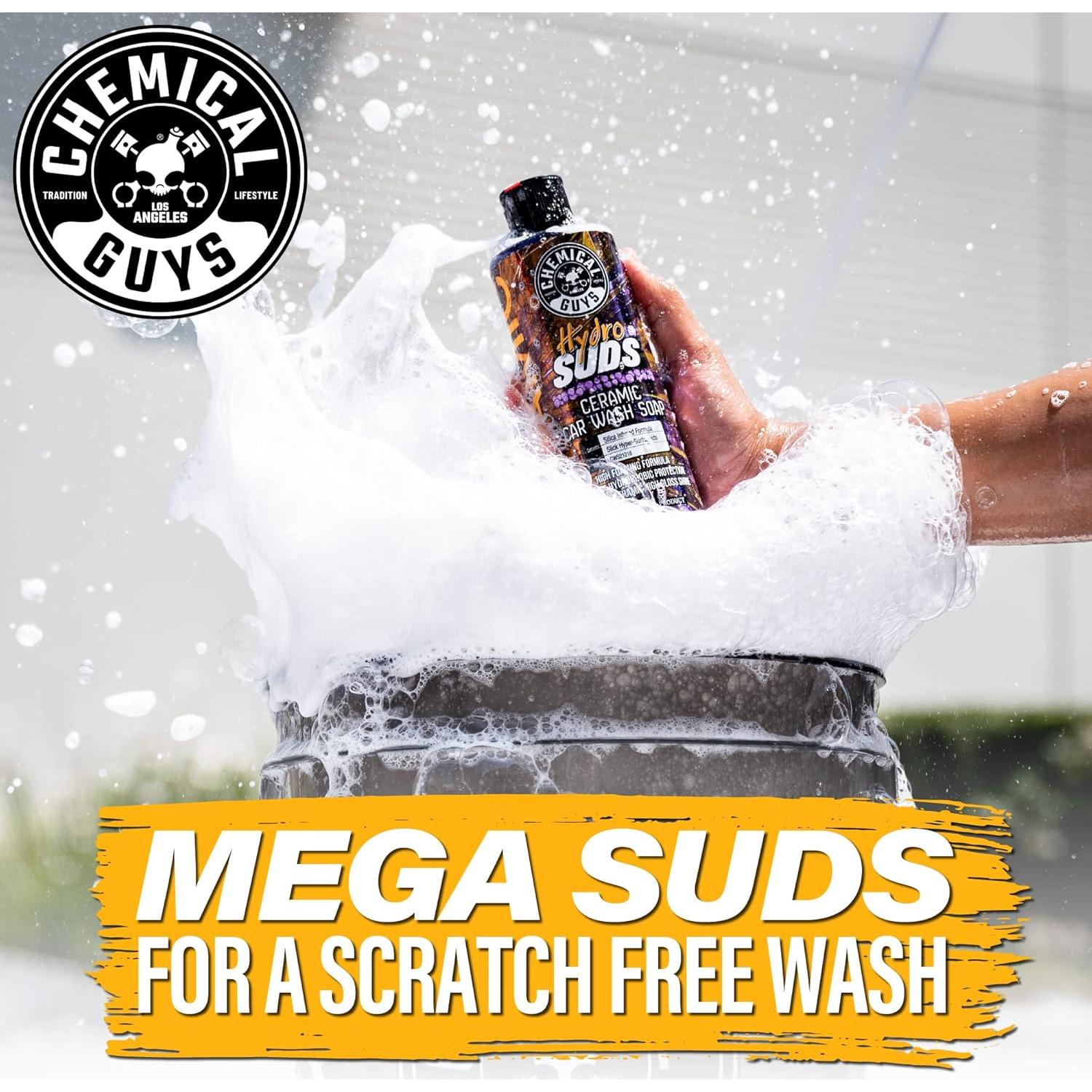 Jabón Cerámico para Lavado de Autos Chemical Guys HydroSuds y HydroView