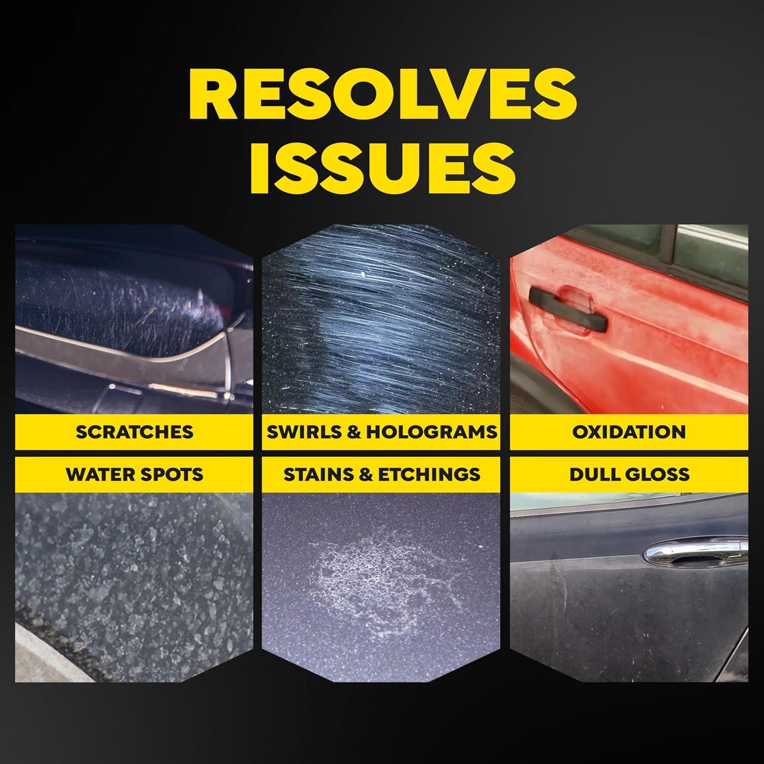 Kit de Pulido Meguiar's Mirror Glaze 8 Oz - Compuesto M105 y Pulido M205