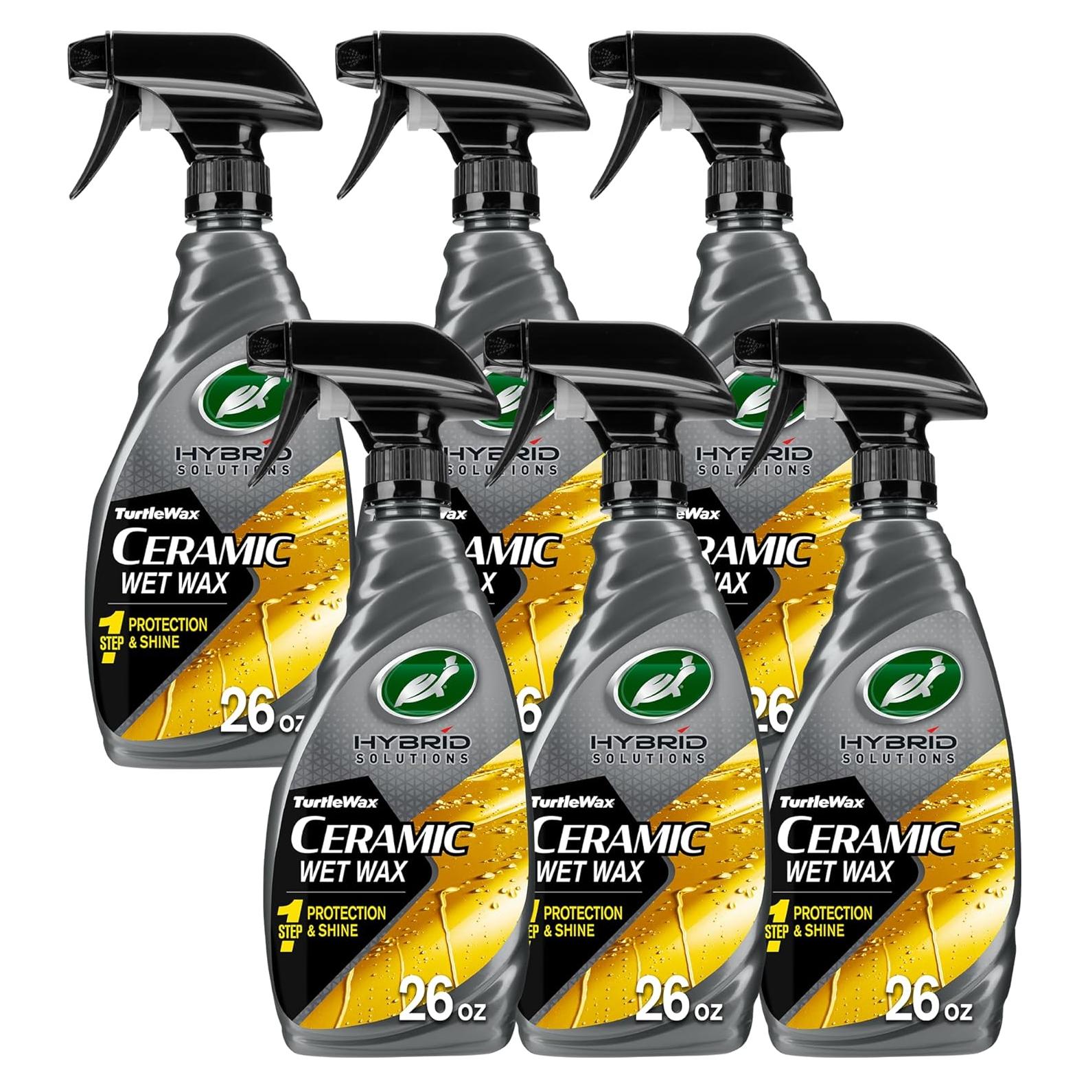 Cera Híbrida Turtle Wax 53410 - Brillo y Protección 6x26 oz