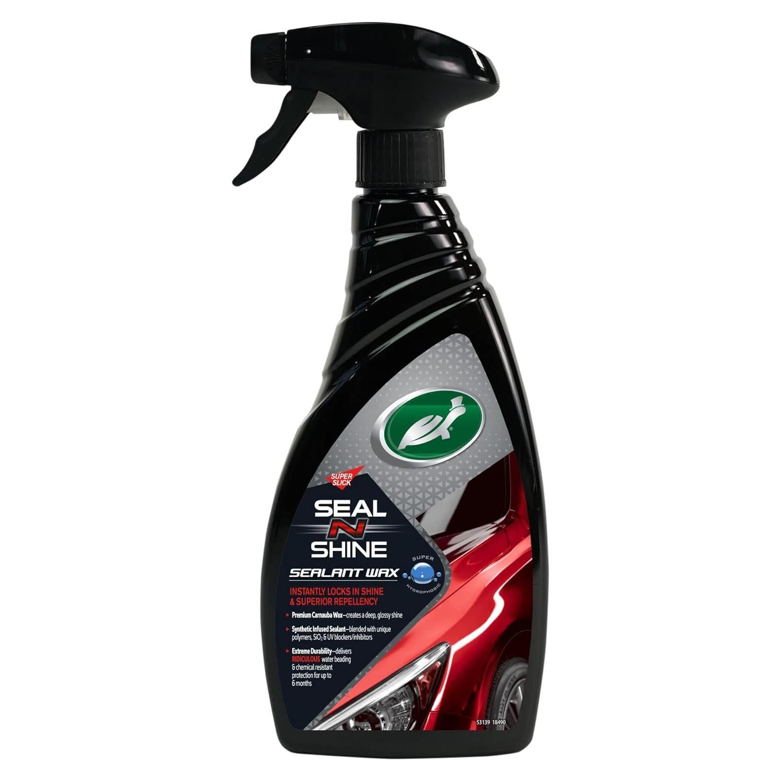 Cera Selladora Hidrofóbica Turtle Wax 500ml - Brillo y Protección