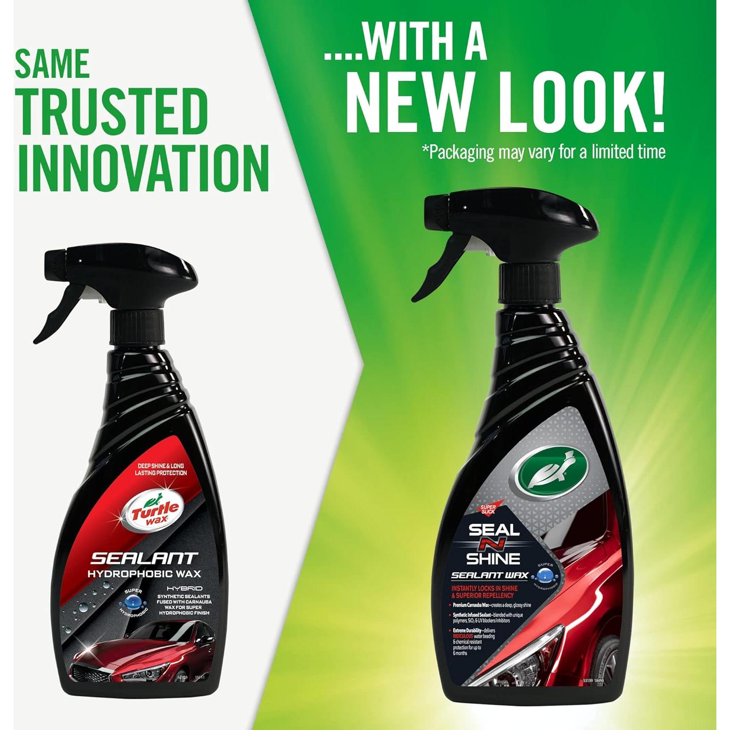 Cera Selladora Hidrofóbica Turtle Wax 500ml - Brillo y Protección