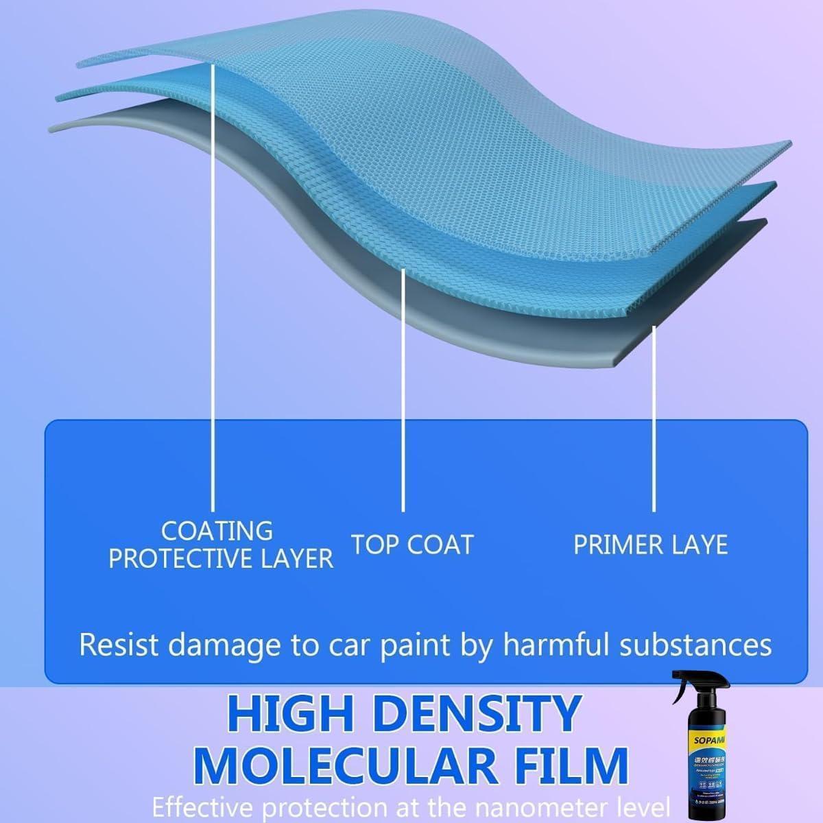 Sellador Cerámico Sopami 500 ml - Spray Brillo para Autos