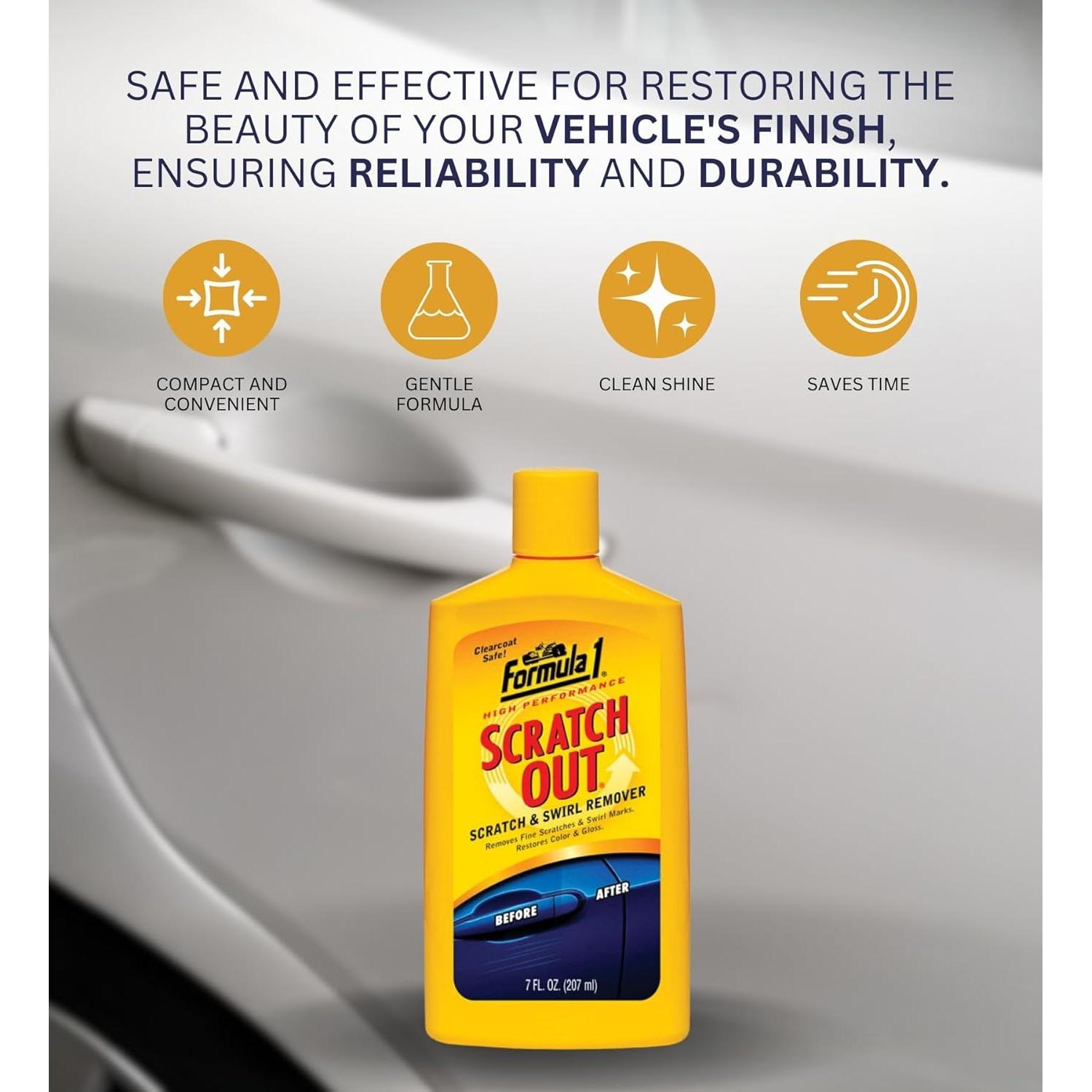 Removedor de Rayones Scratch Out Auto 198 g con Almohadilla