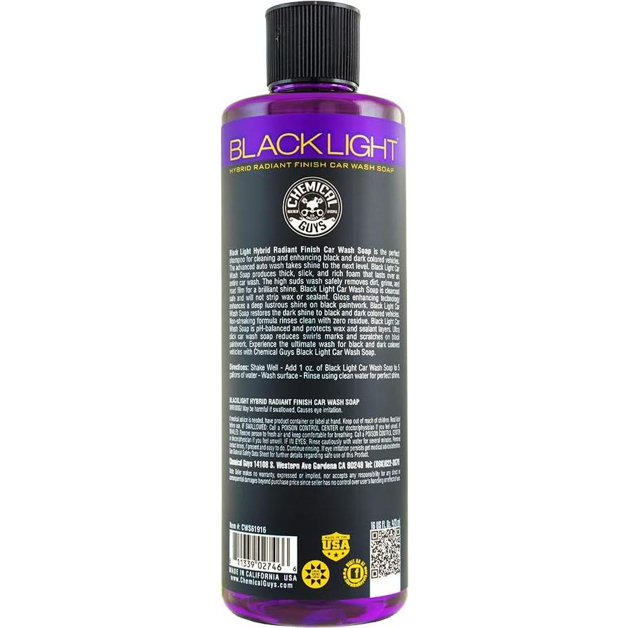 Jabón Espumoso para Lavado de Autos Chemical Guys 473 ml