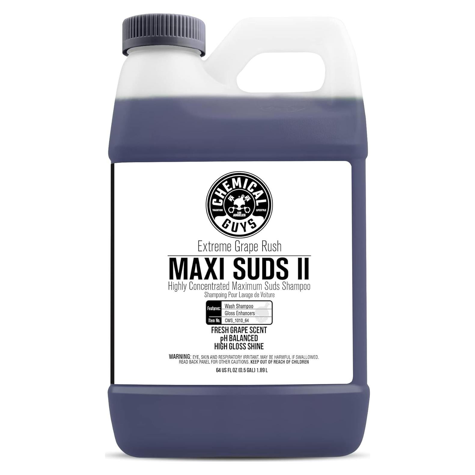 Jabón Espumoso para Lavado de Autos Chemical Guys 64 oz Uva