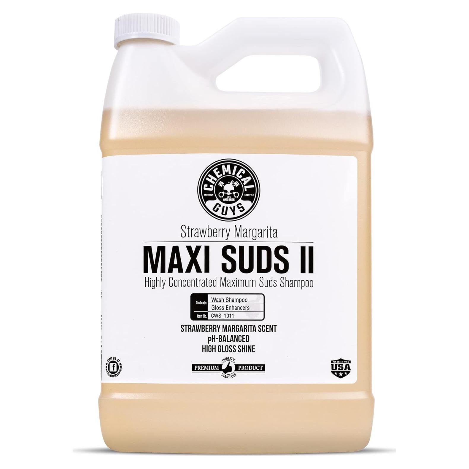 Jabón Espumoso para Lavado de Autos Chemical Guys 3.98 kg Fresa