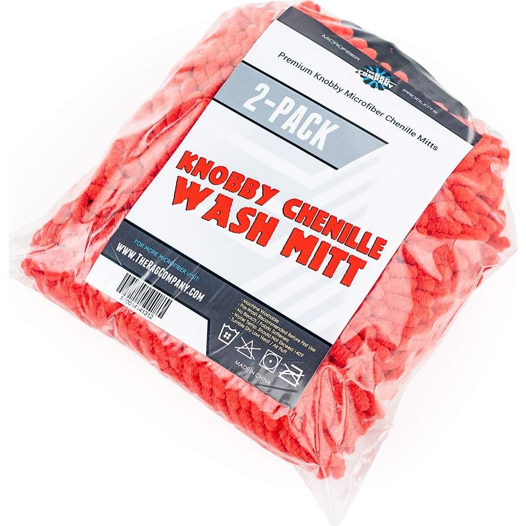 Mitones de Microfibra Chenille La Compañía Rag - Paquete de 2