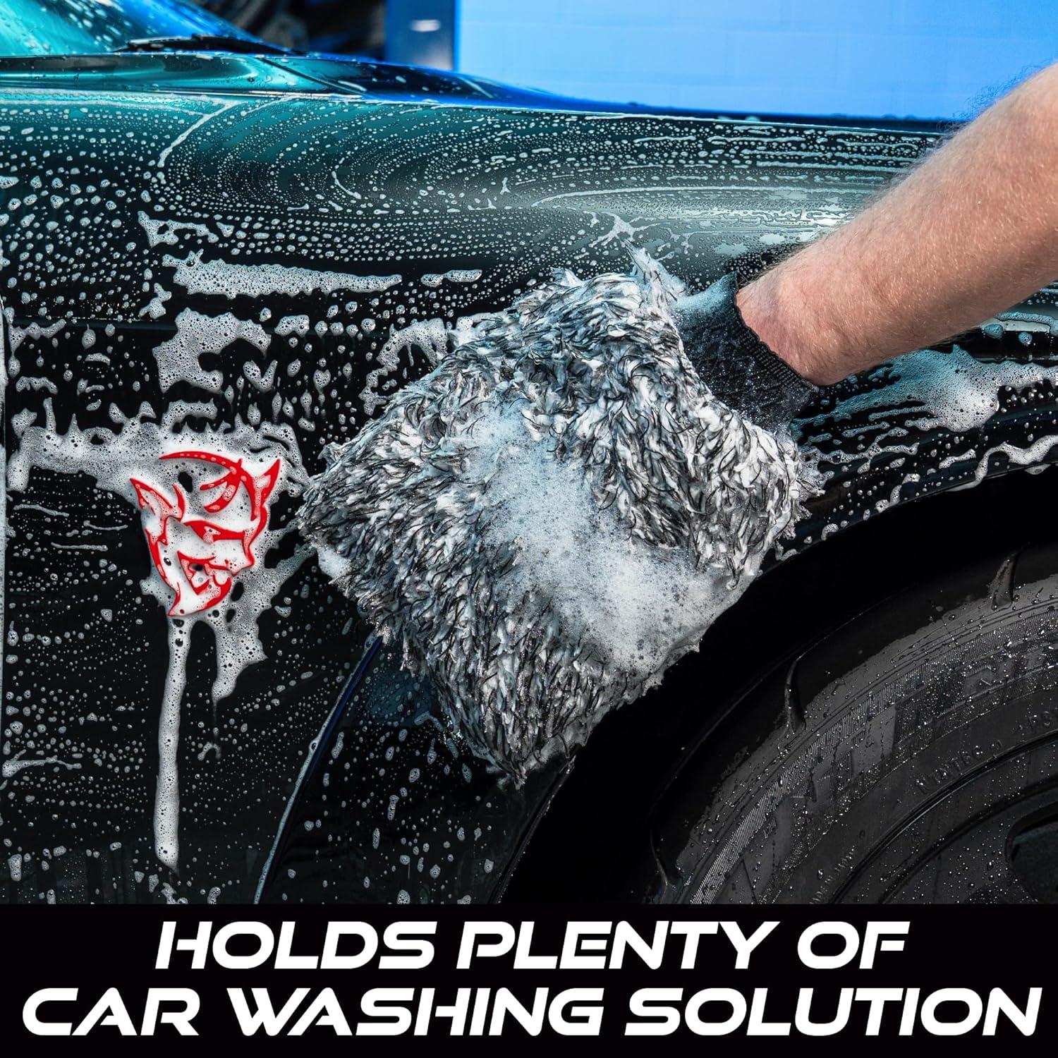 Mitón de Lavado VIKING Microfibra Premium 25.4x20.3 cm 2 Pzas