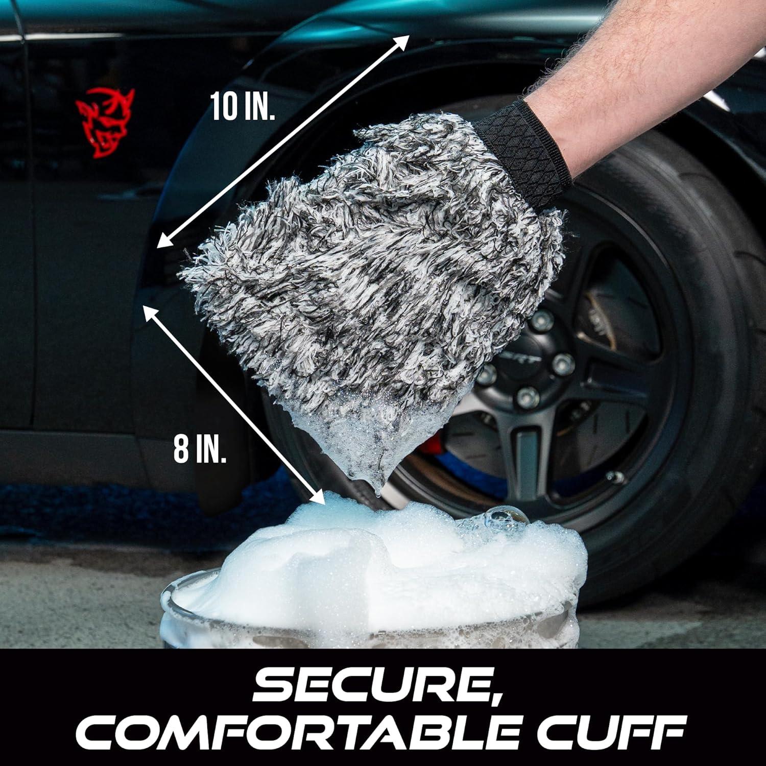 Mitón de Lavado VIKING Microfibra Premium 25.4x20.3 cm 2 Pzas