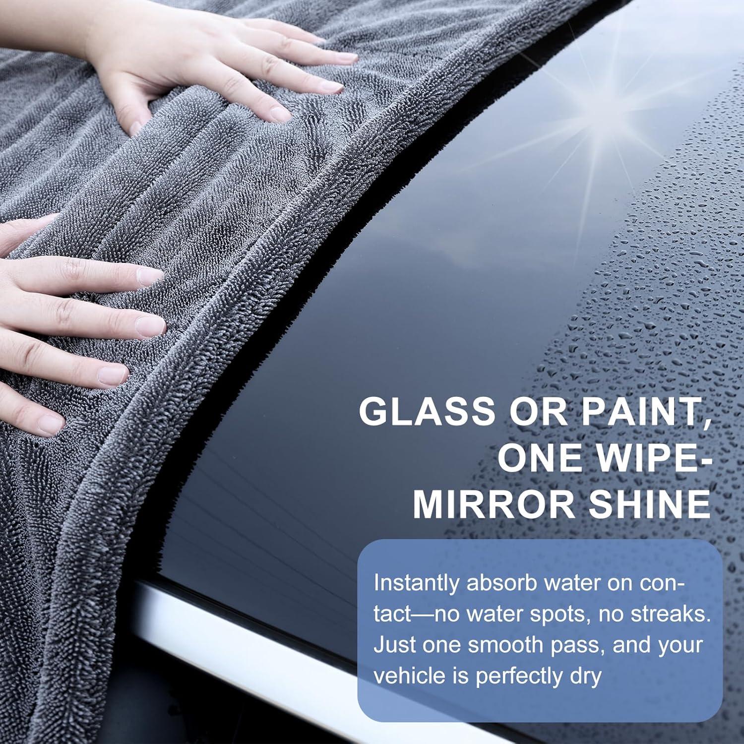 Paquete de 2 Toallas de Secado XL Singrune 1300GSM Microfibra