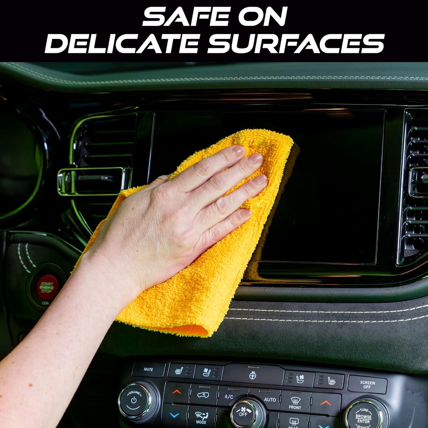 Paquete de 10 Toallas de Microfibra VIKING 30x40 cm Multiusos