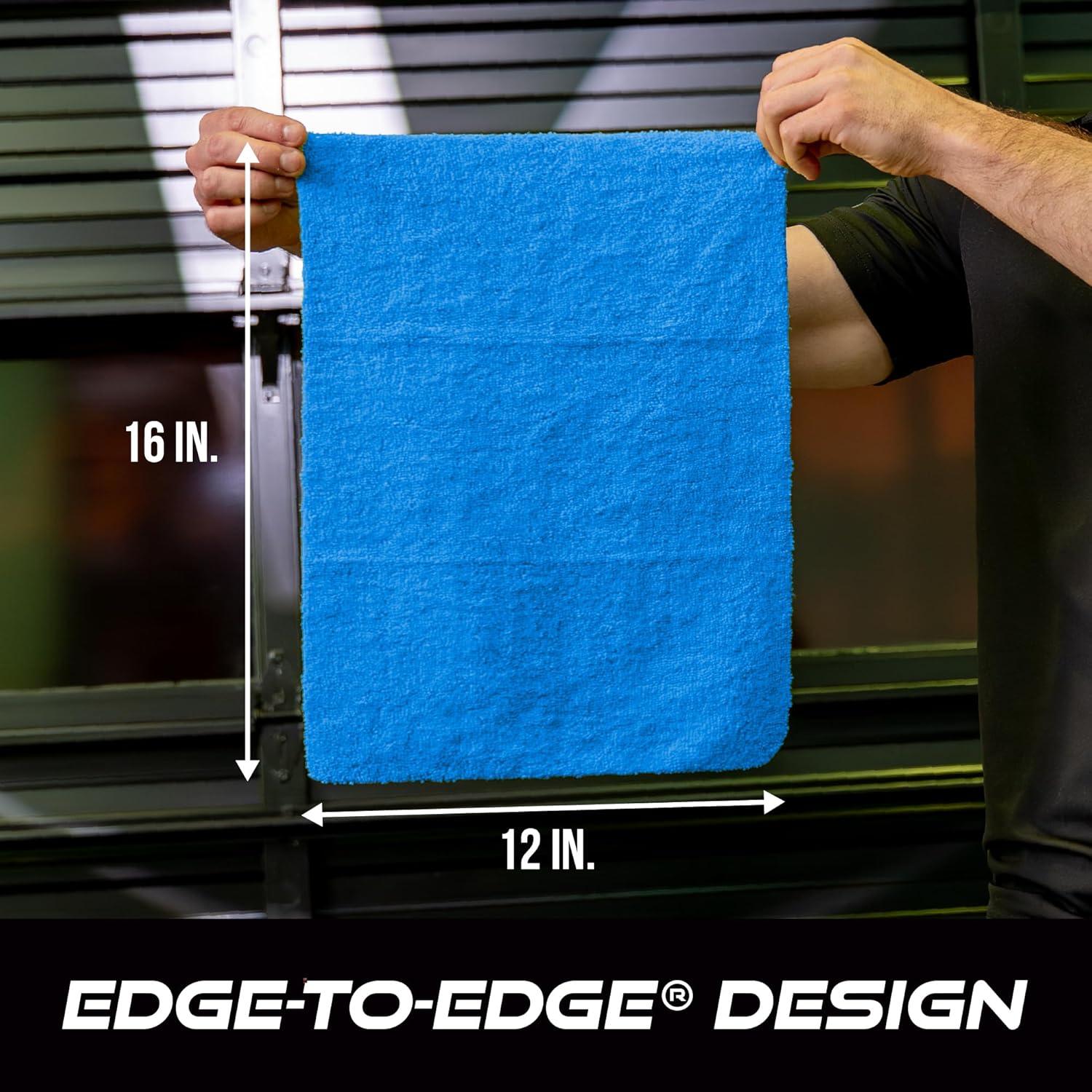 Paquete de 10 Toallas de Microfibra VIKING 30x40 cm Multiusos