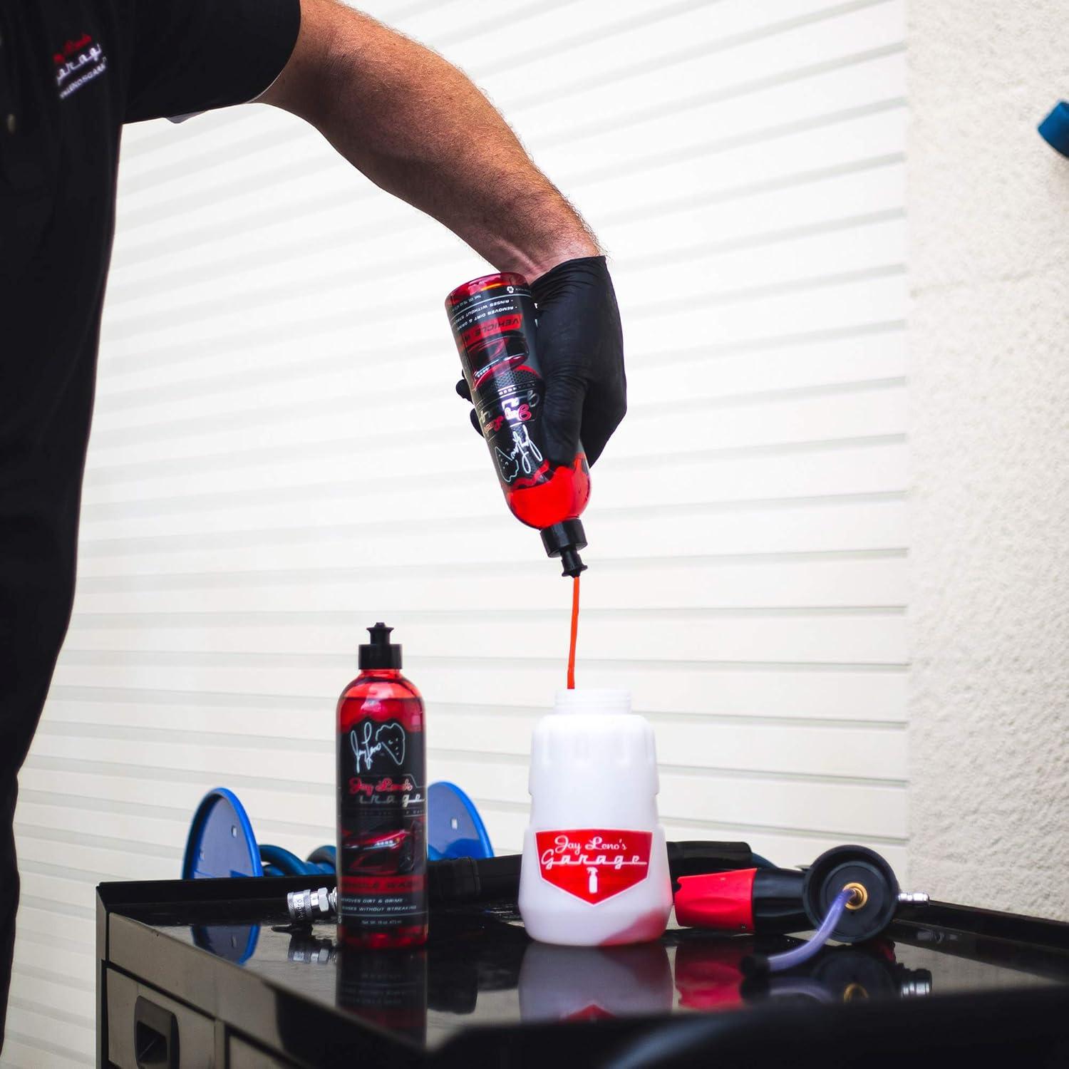 Champú Limpiador de Autos Jay Leno 473 ml Neutro pH Espumoso