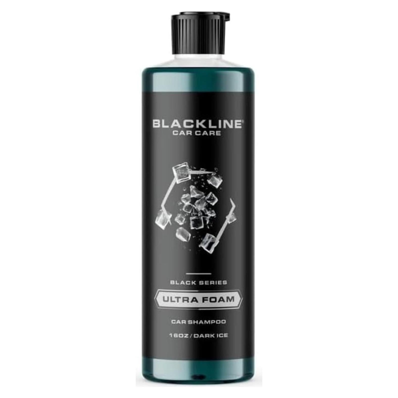 Champú para Automóviles Blackline Ultra Foam 473ml - Espuma Alta