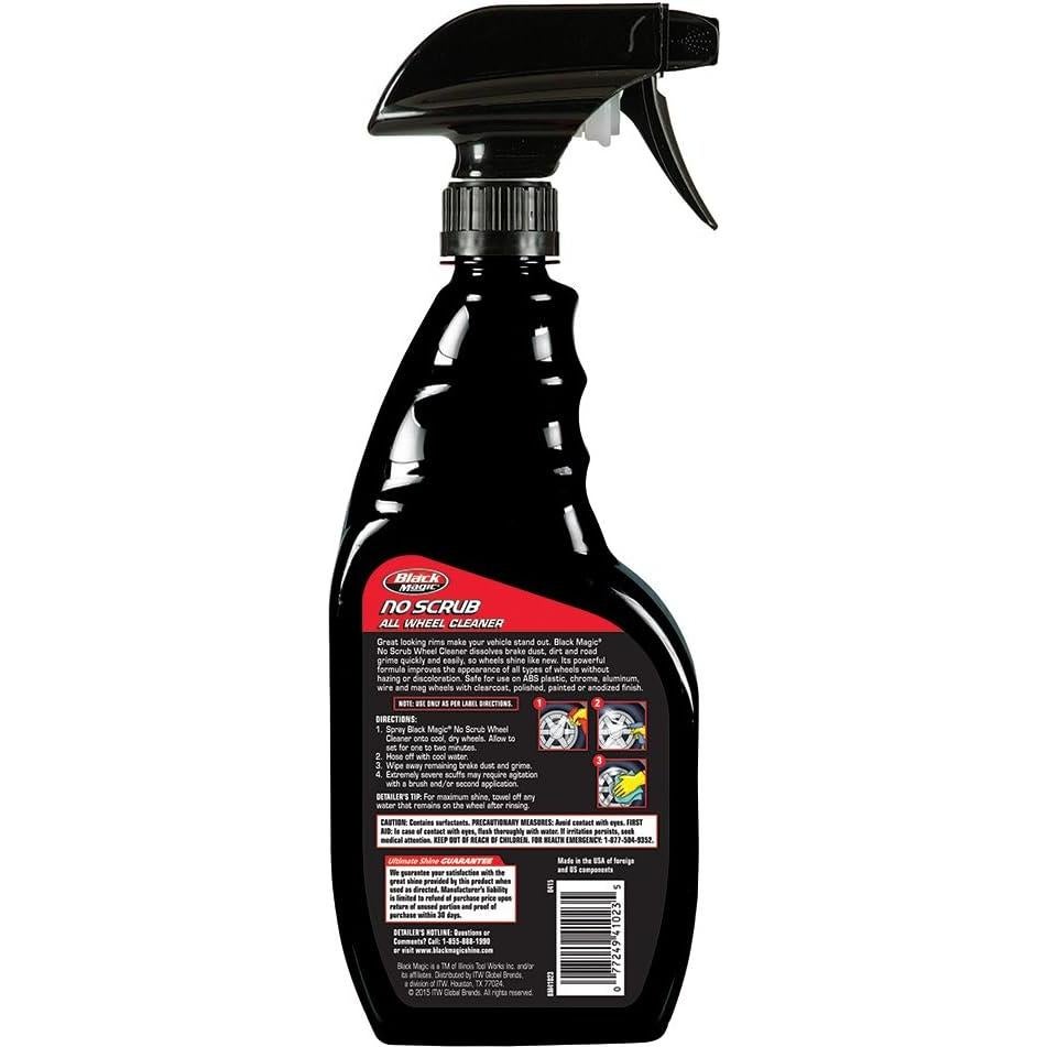 Limpiador de Ruedas Black Magic BM41023, 680 ml, pH Neutro