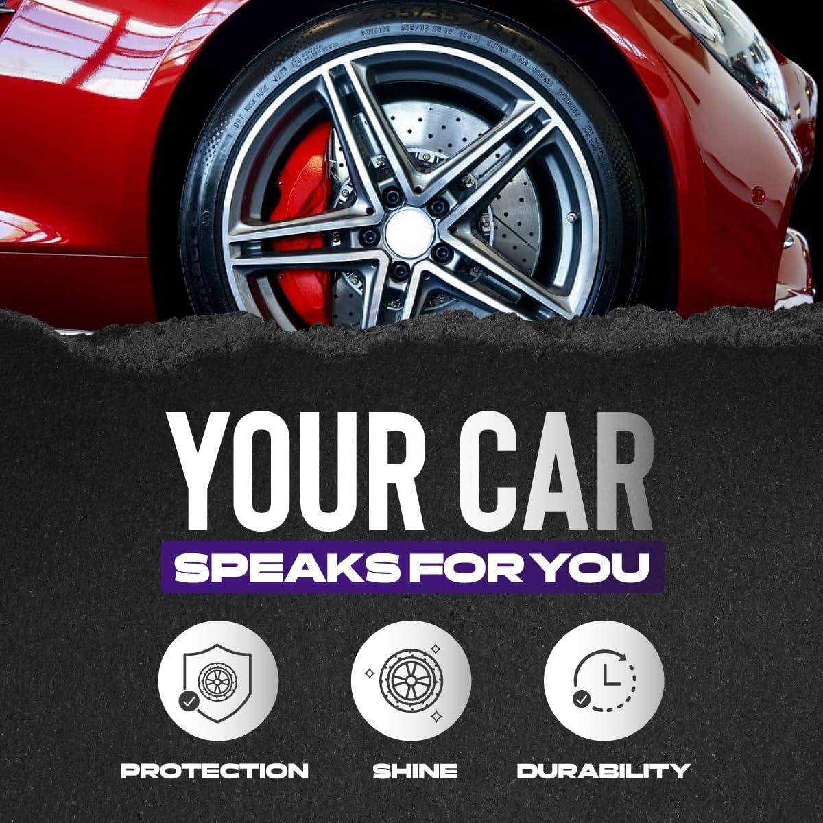 Spray Brillo de Neumáticos Cristal Products 1.44kg Acabado Húmedo