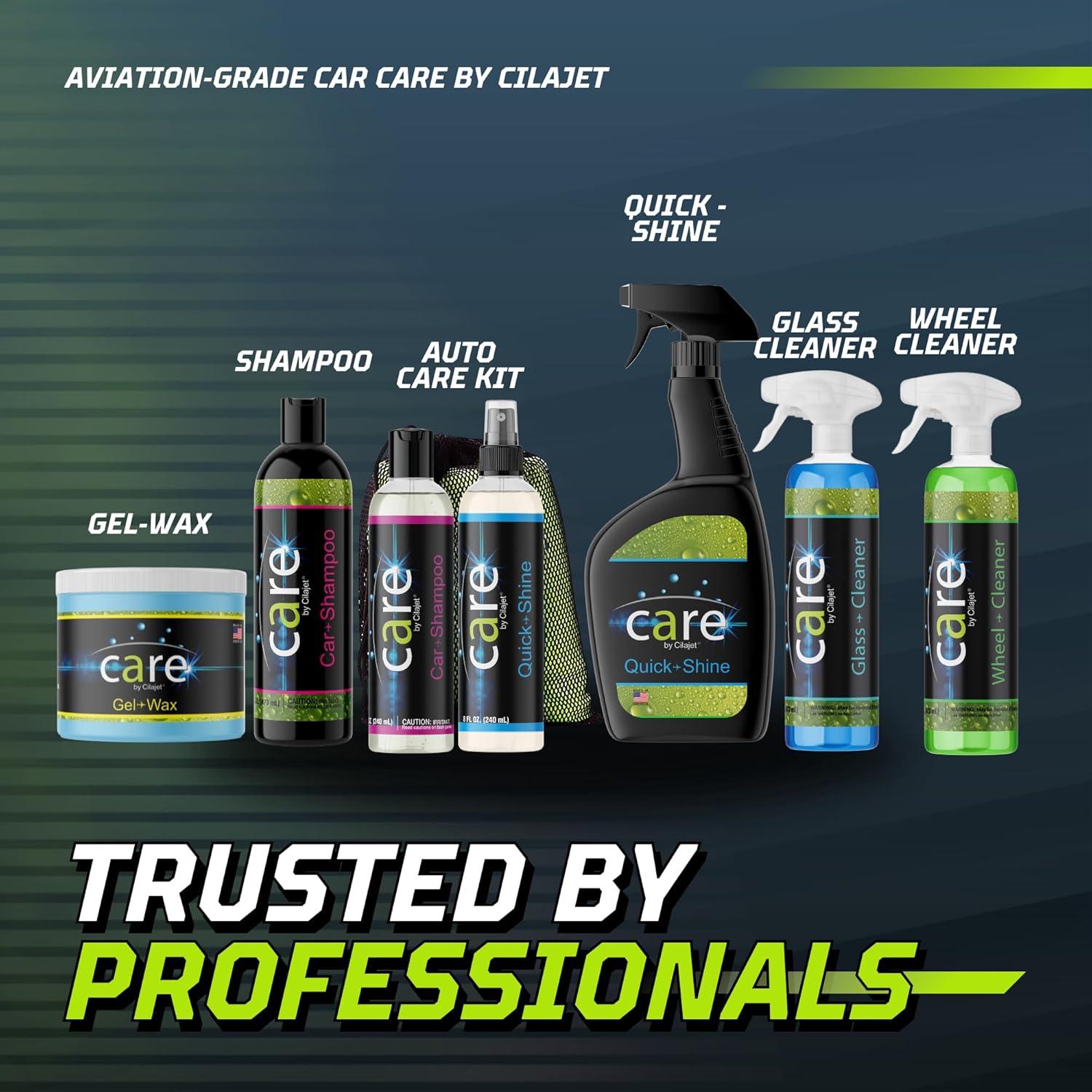 Limpiador de Vidrios Cilajet Care 473 ml - Sin Rayas y Seguro