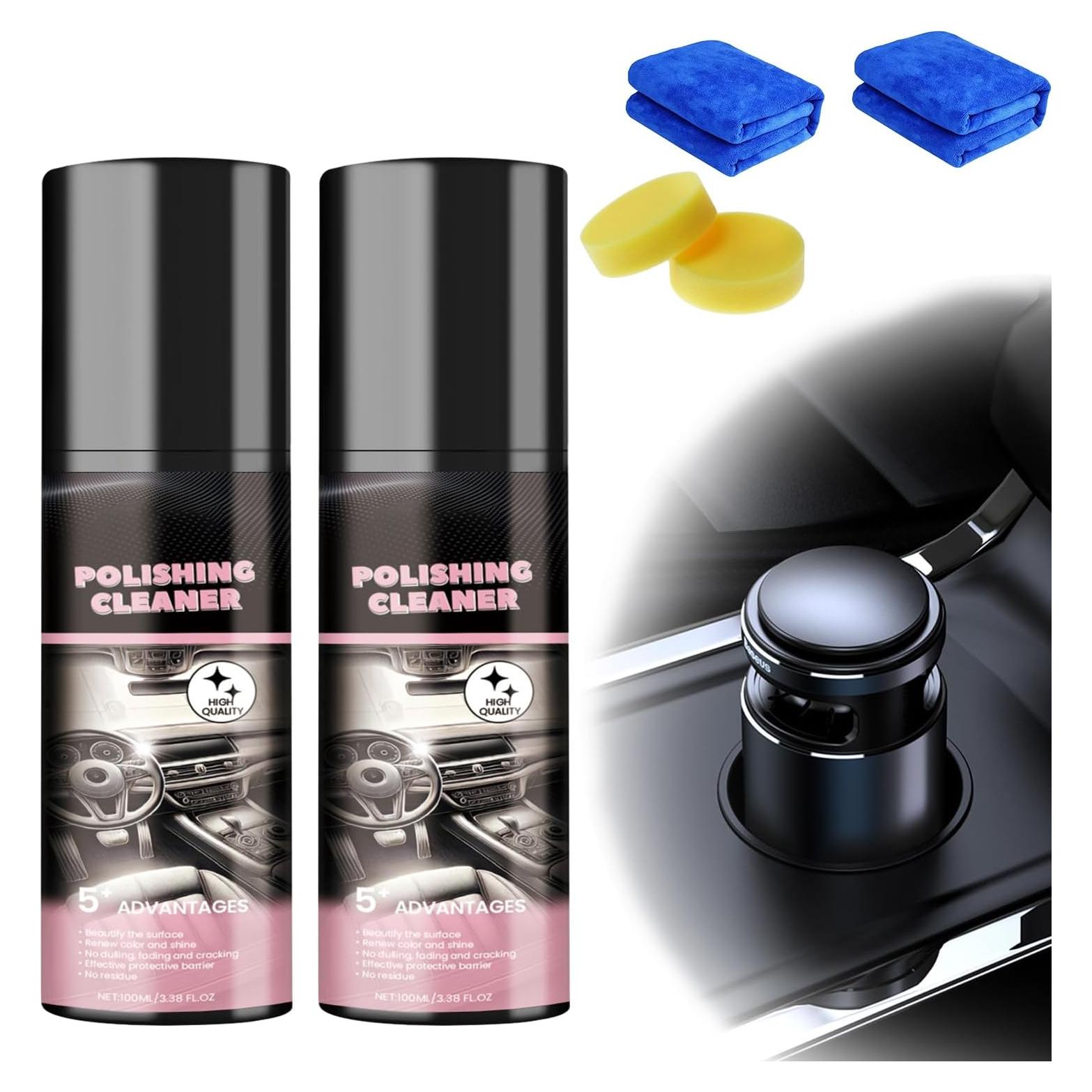 Limpiador de Interior de Coche XiuFa 100ml Multiusos 2pcs