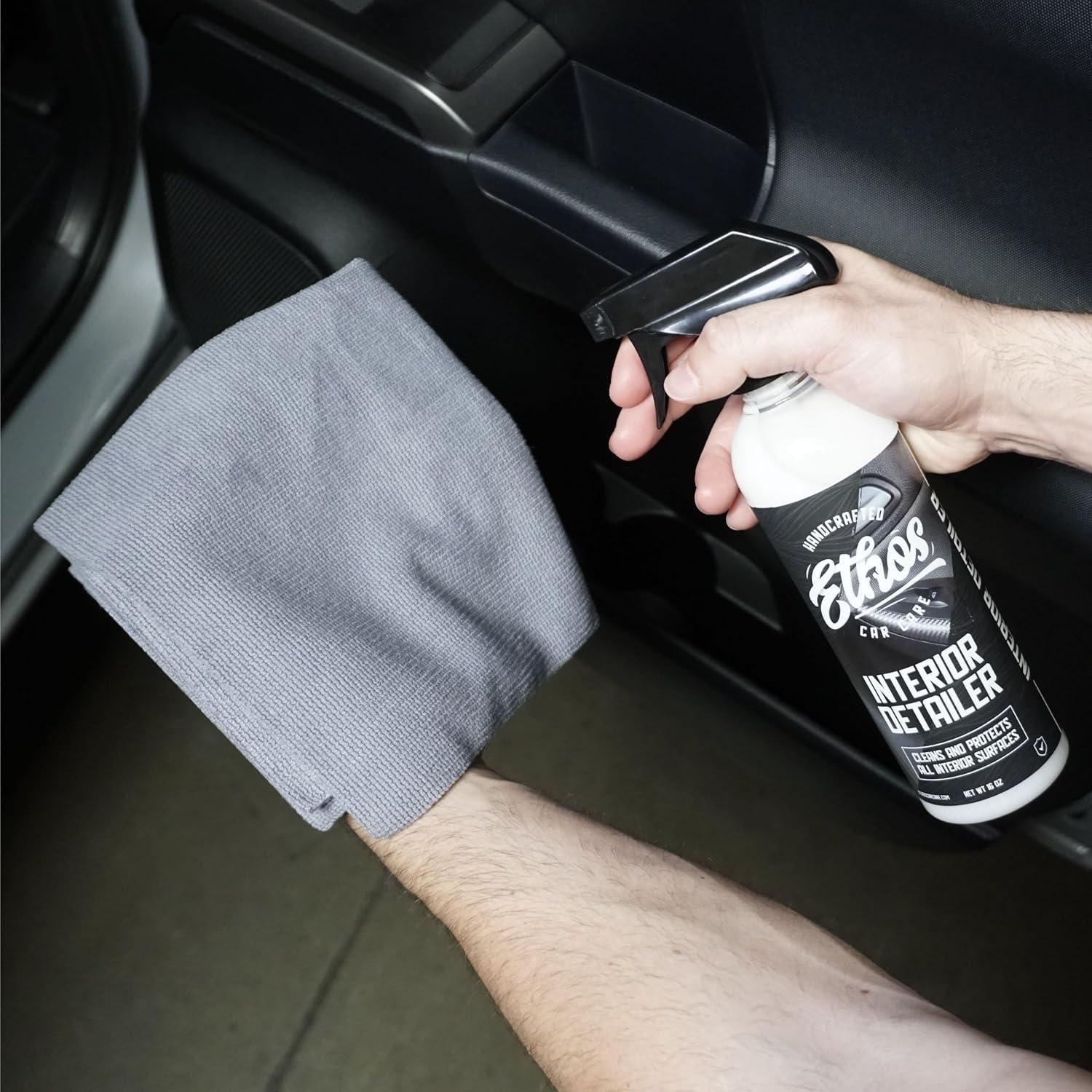 Spray Detallador Interior Ethos 473 ml - Limpiador Auto UV
