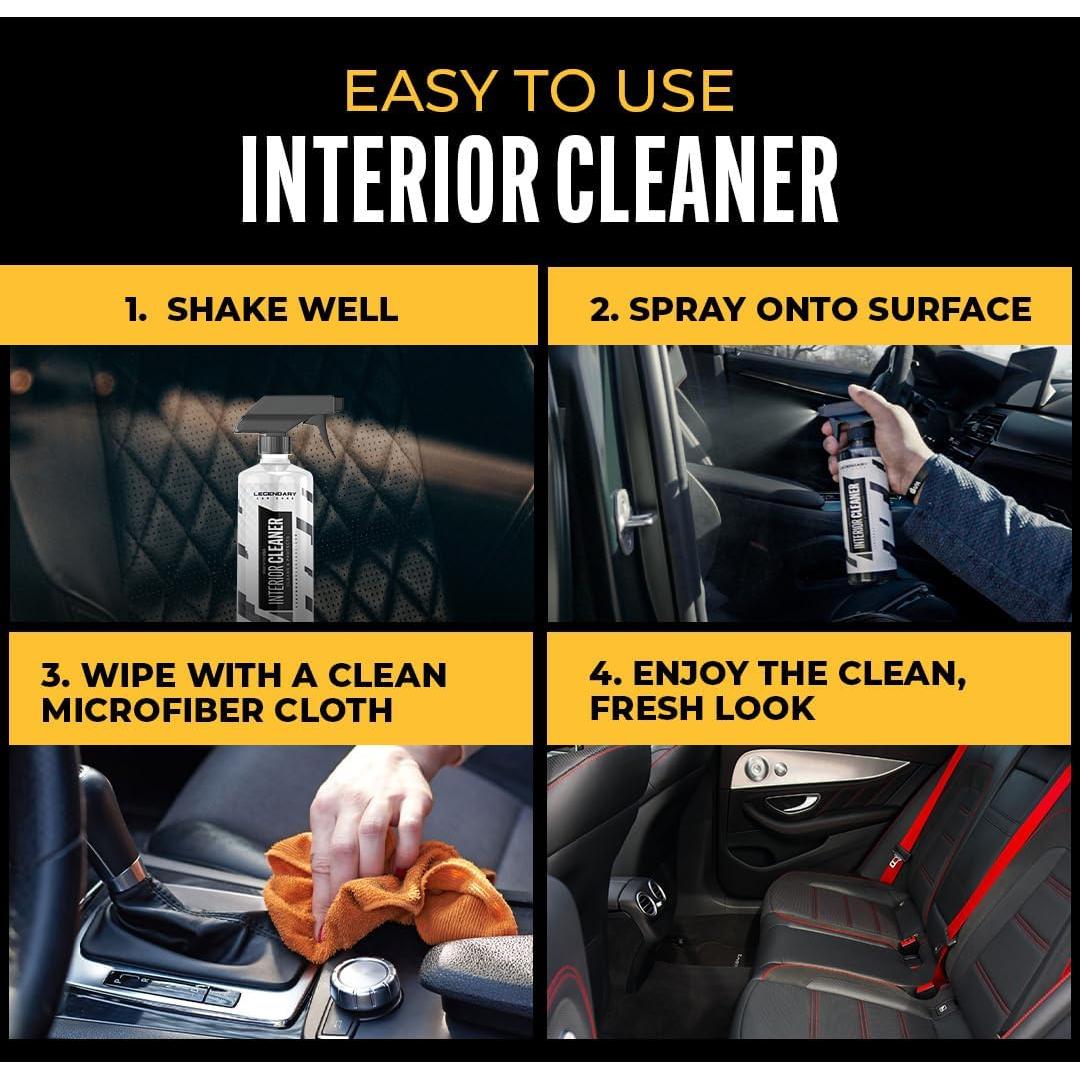 Limpiador Interior Multiusos Legendario 2Pack 473ml - Eficaz en Autos