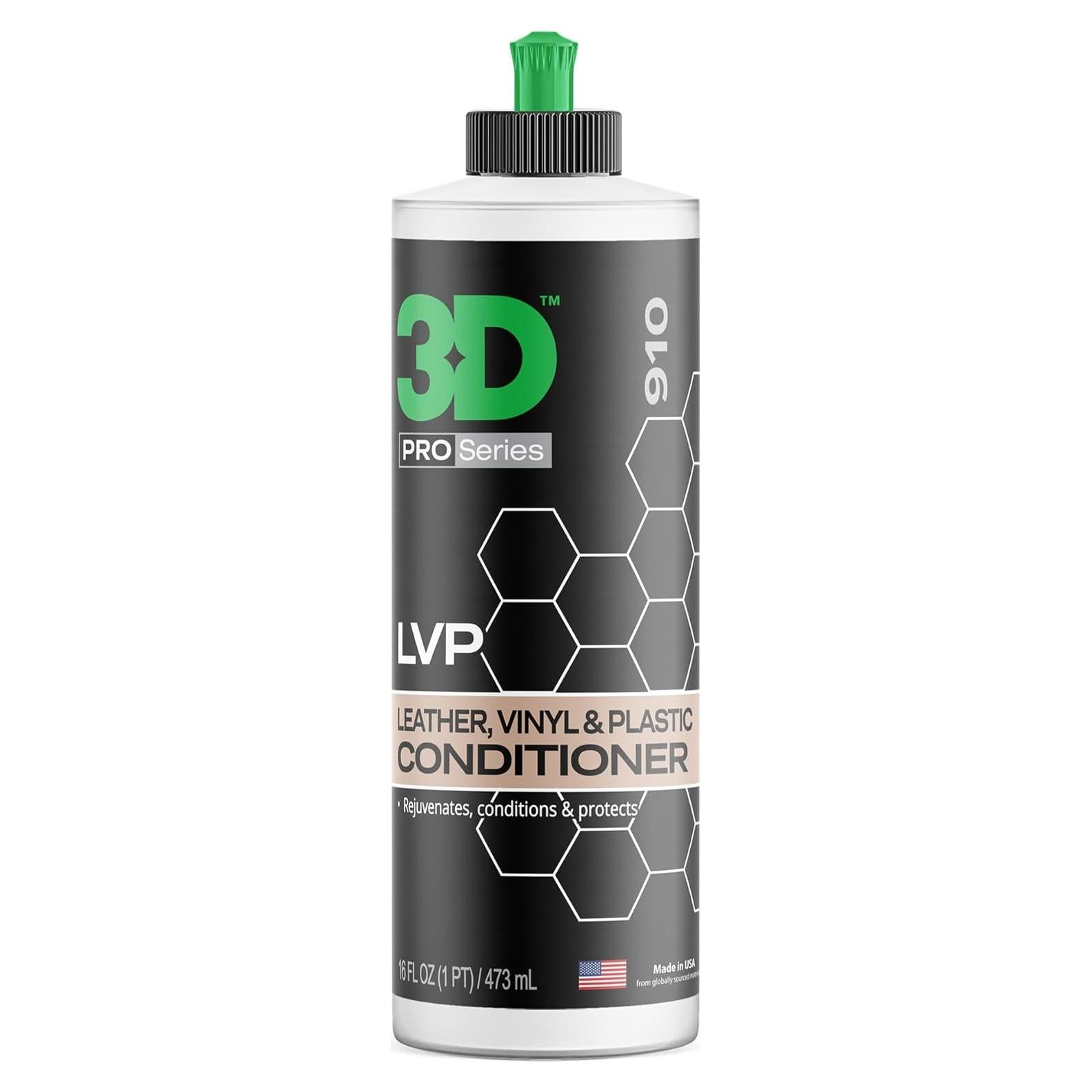 Acondicionador 3D para Cuero, Vinilo y Plástico 16 oz