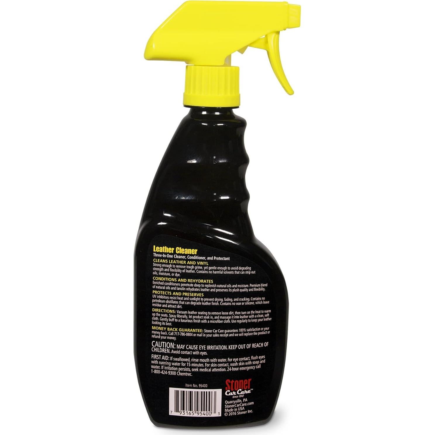 Limpiador y Acondicionador de Cuero Stoner Car Care 473 ml 3 en 1