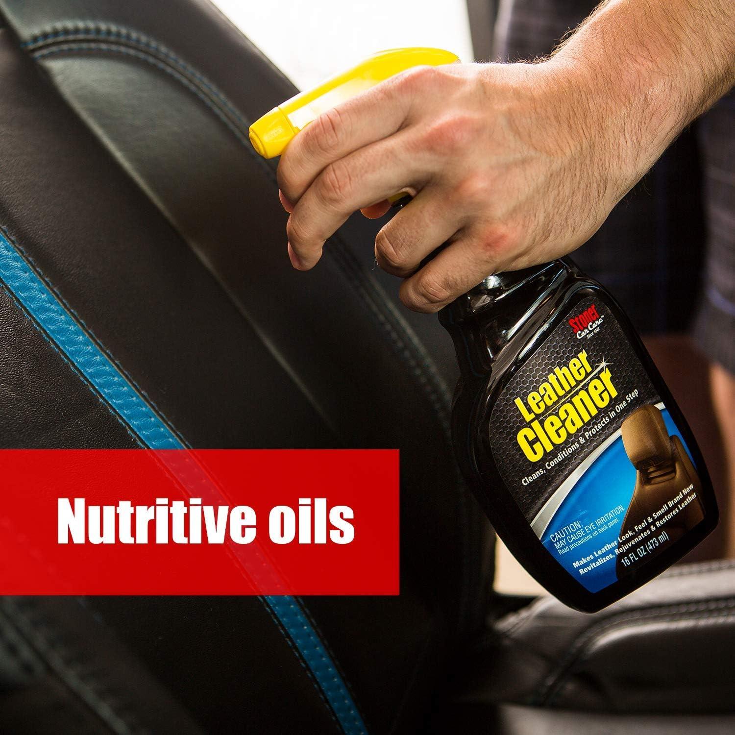 Limpiador y Acondicionador de Cuero Stoner Car Care 473 ml 3 en 1