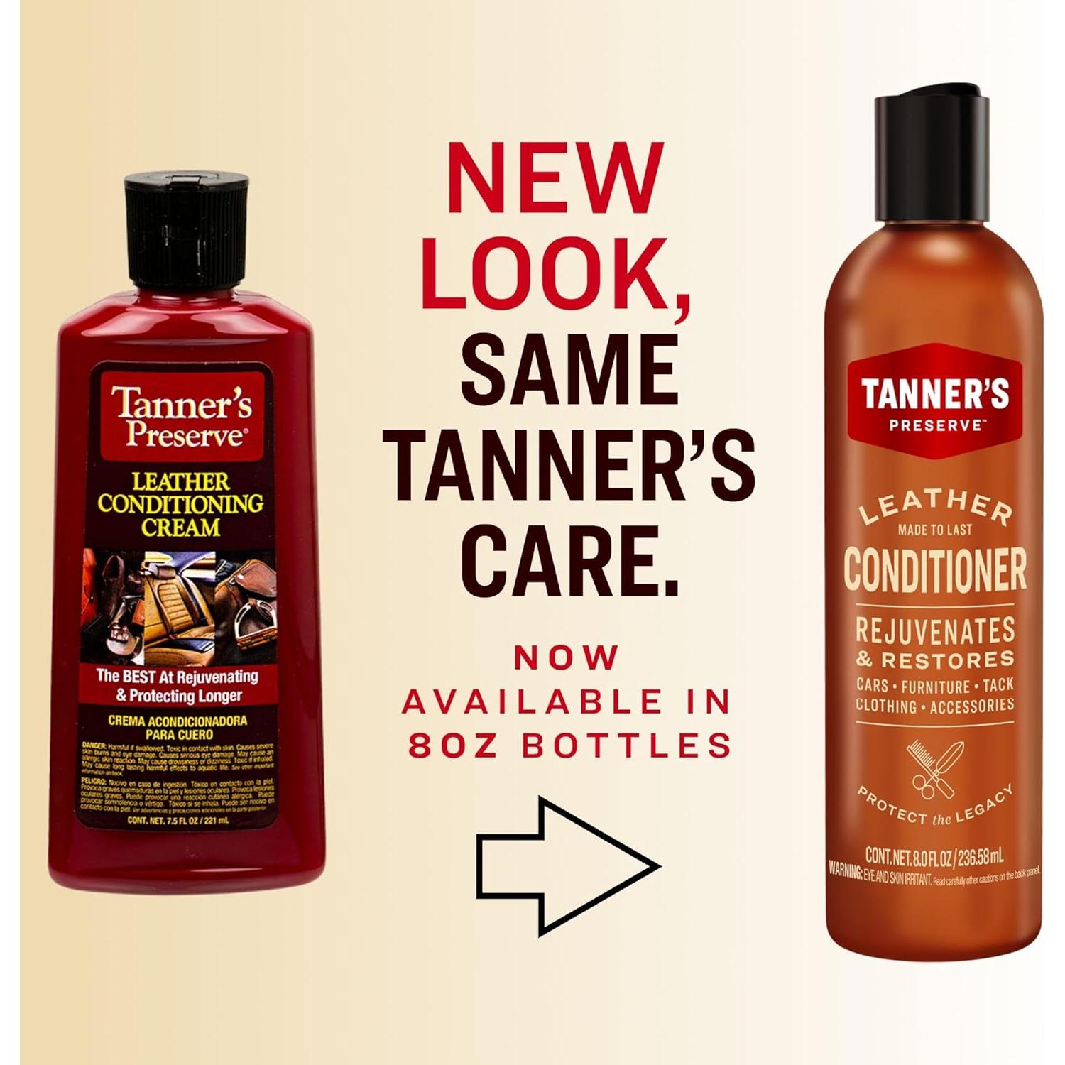 Acondicionador de Cuero Tanner's Preserve 212g - Restaura y Protege