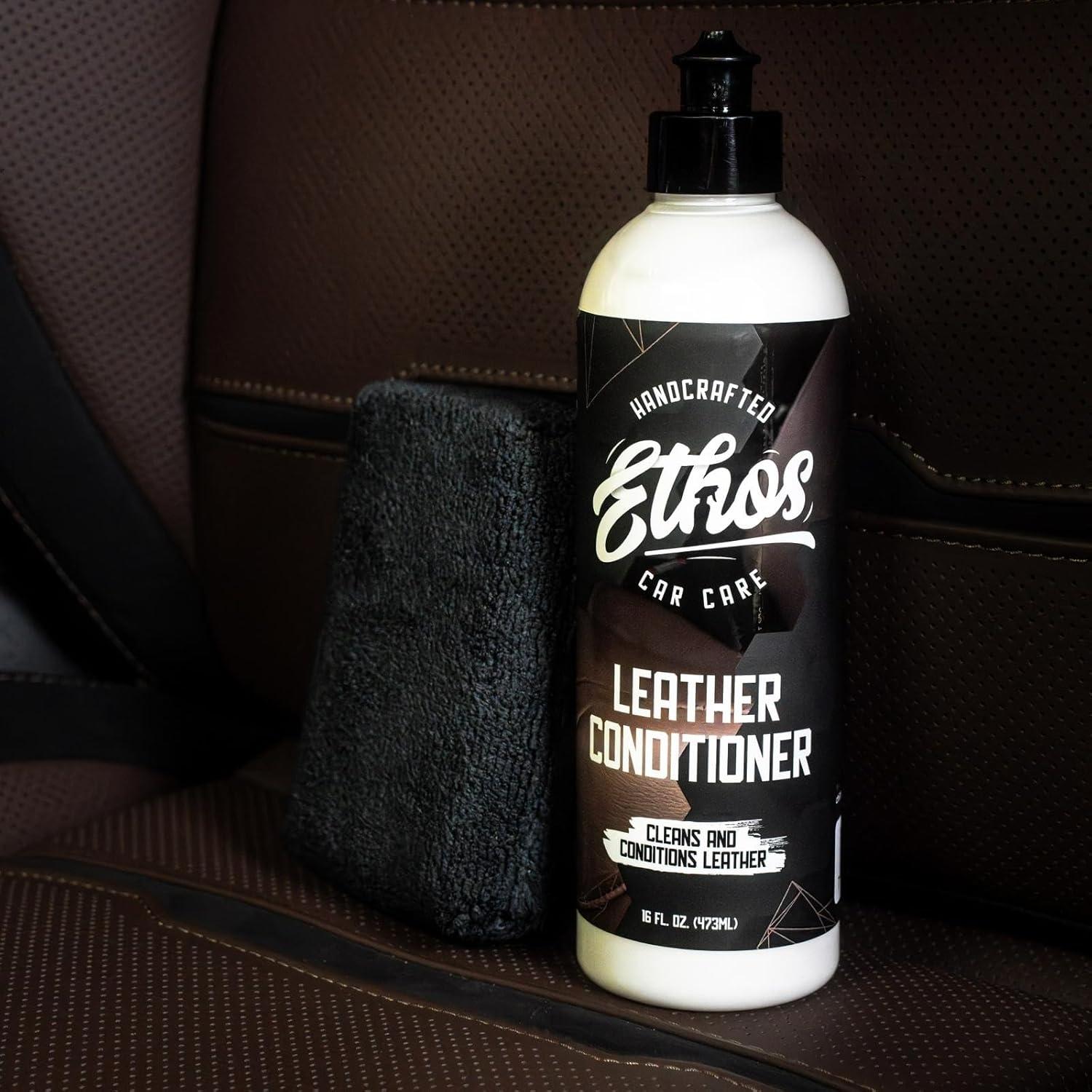 Limpiador y Acondicionador de Cuero Ethos 473ml - Protección UV