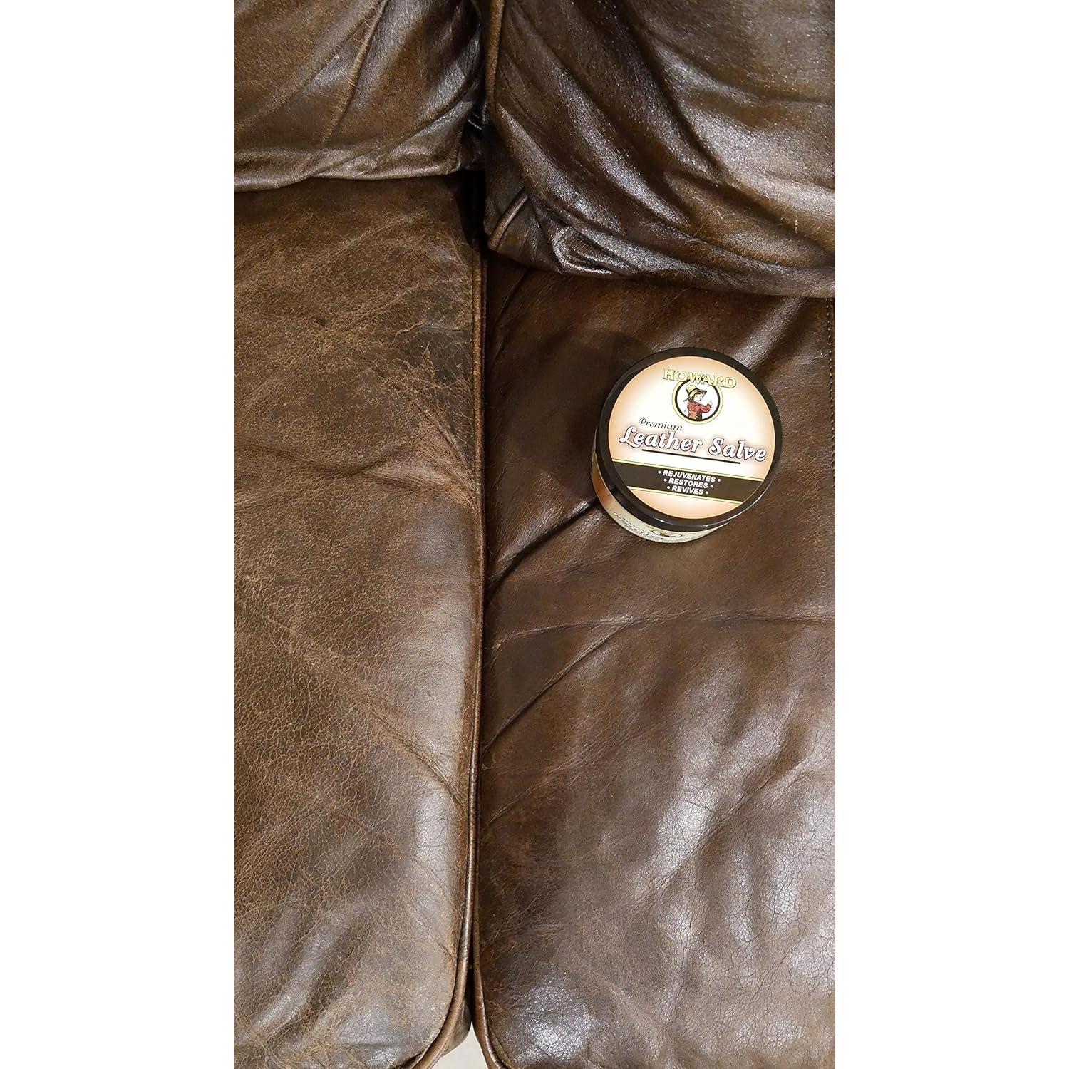 Salve para Cuero Howard 6 Onzas - Limpiador y Acondicionador